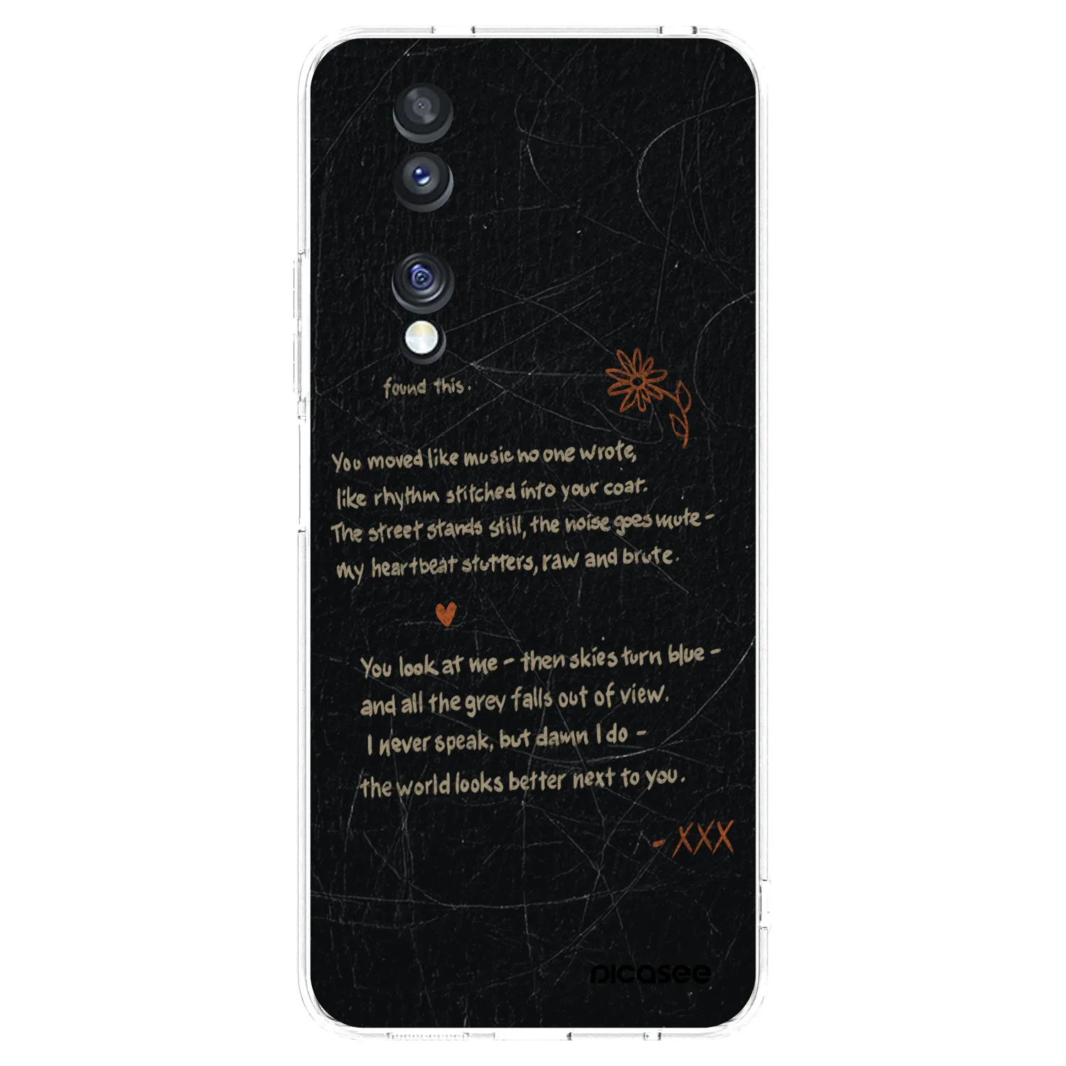 Picasee átlátszó szilikon tok az alábbi mobiltelefonokra Honor 70 - POET