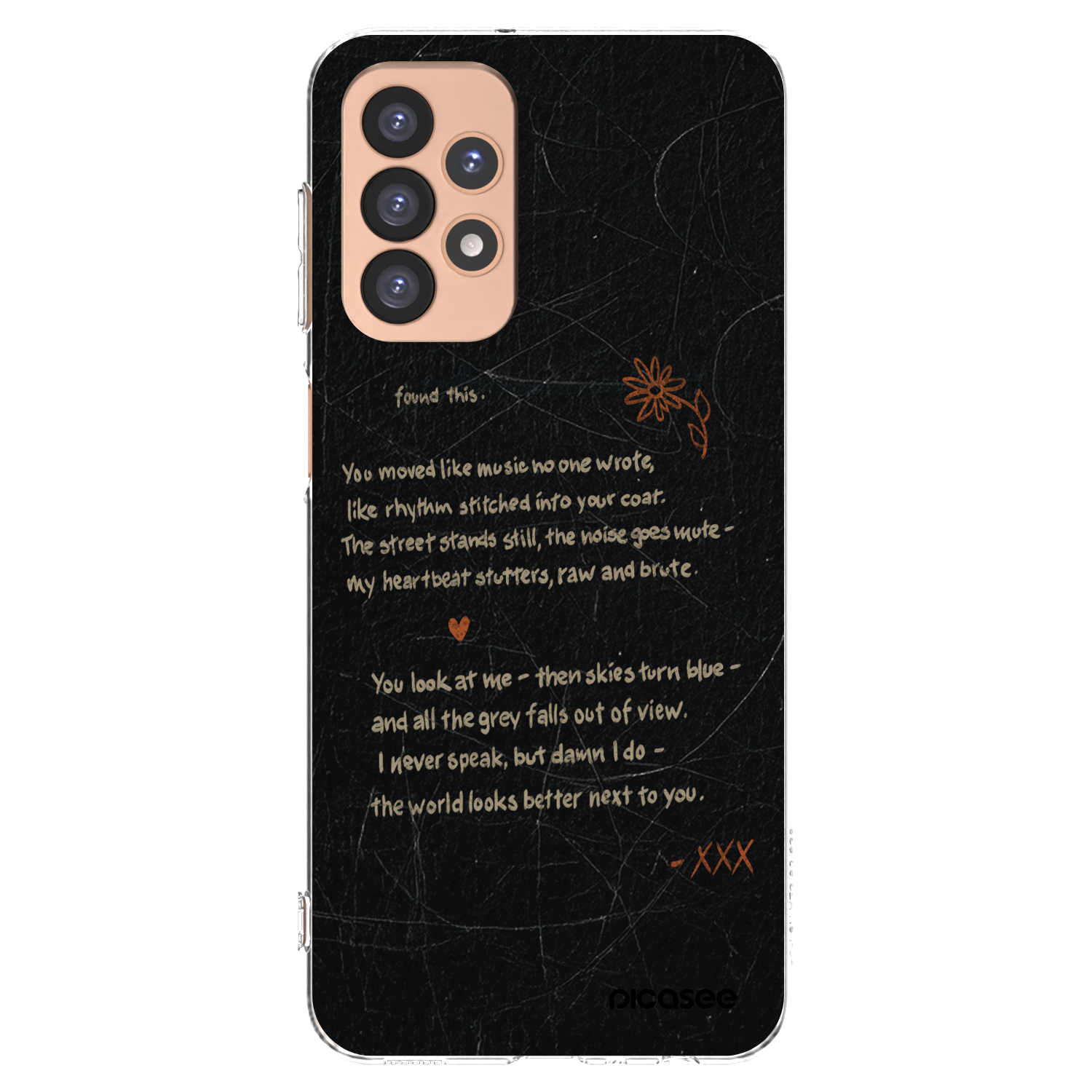 Picasee átlátszó szilikon tok az alábbi mobiltelefonokra Samsung Galaxy A23 A236B 5G - POET