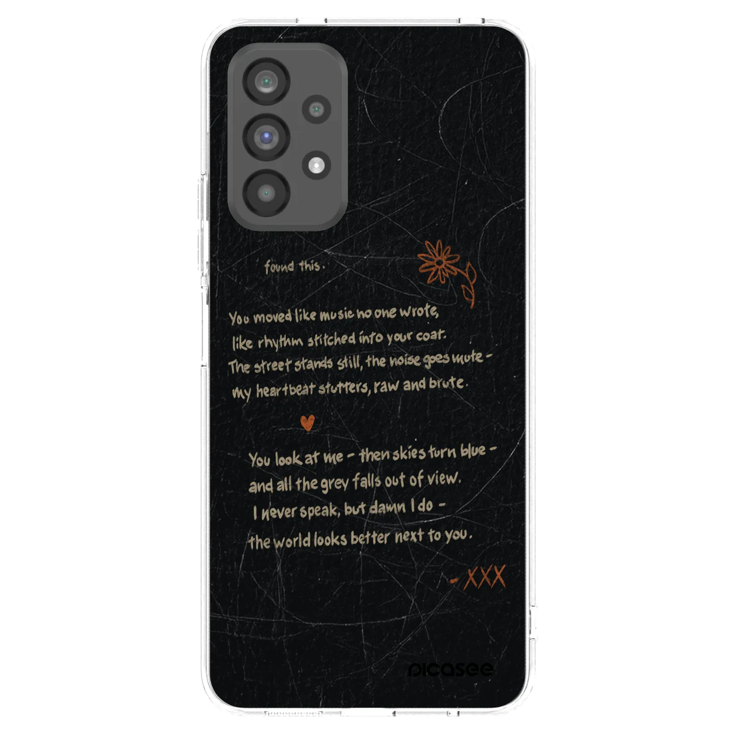 Picasee átlátszó szilikon tok az alábbi mobiltelefonokra Samsung Galaxy A73 5G - POET