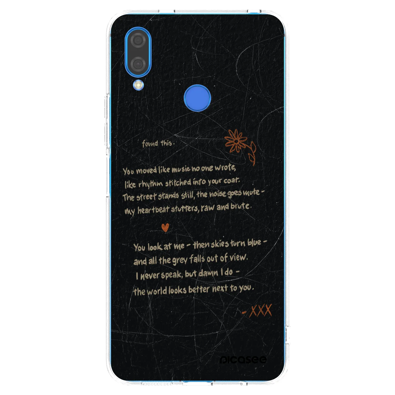 Picasee átlátszó szilikon tok az alábbi mobiltelefonokra Huawei Nova 3i - POET