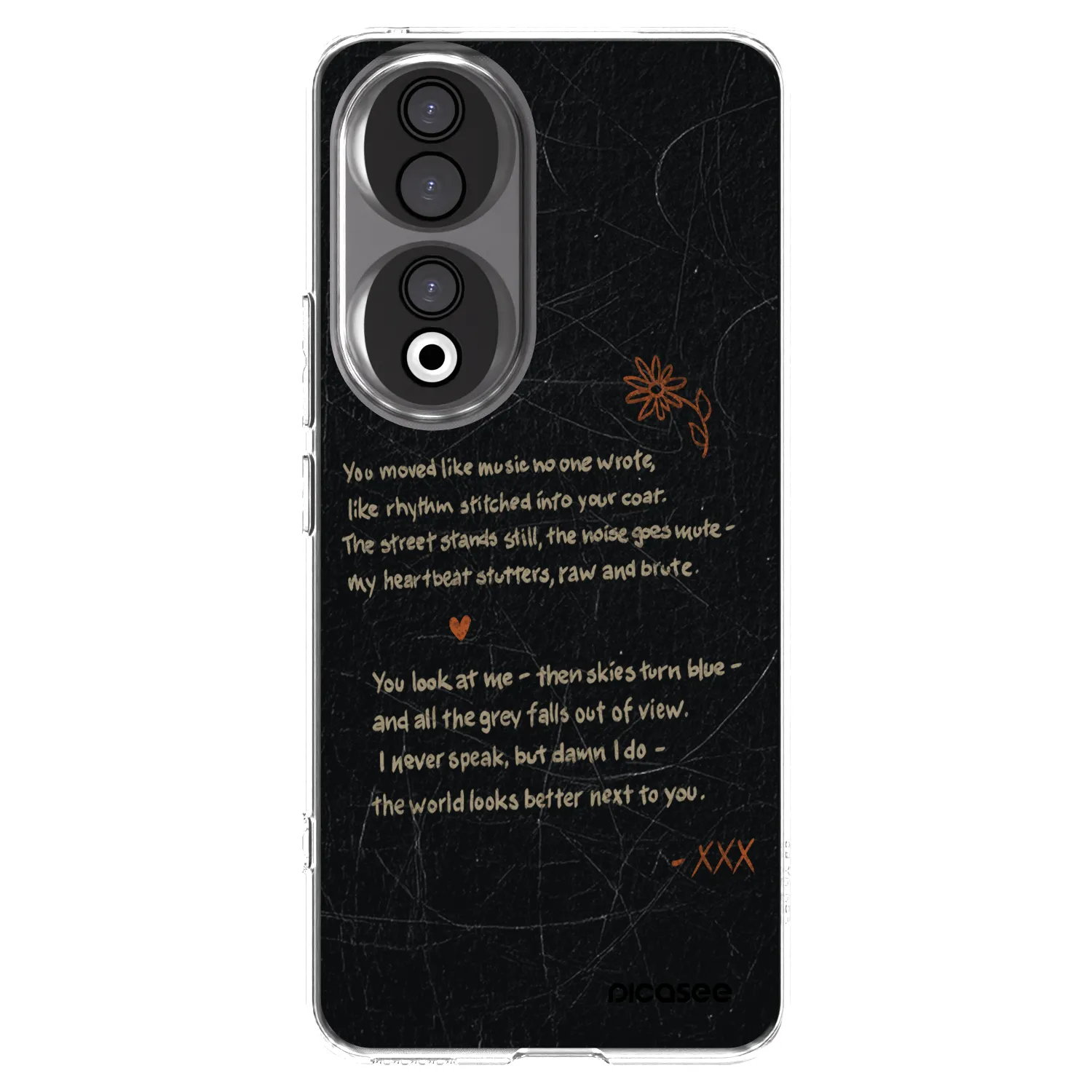 Picasee átlátszó szilikon tok az alábbi mobiltelefonokra Honor 90 5G - POET