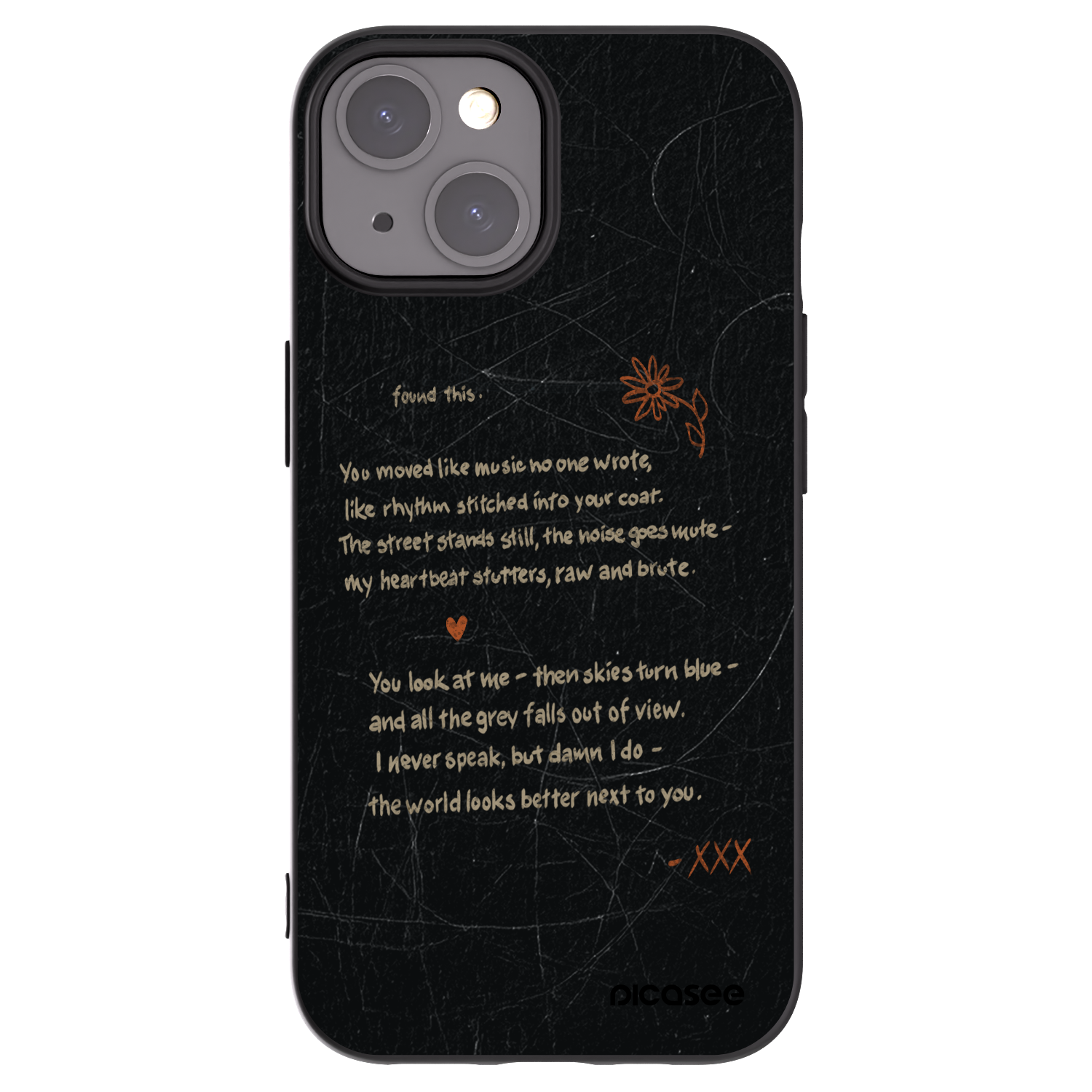 Picasee fekete szilikon tok az alábbi mobiltelefonokra Apple iPhone 15 - POET
