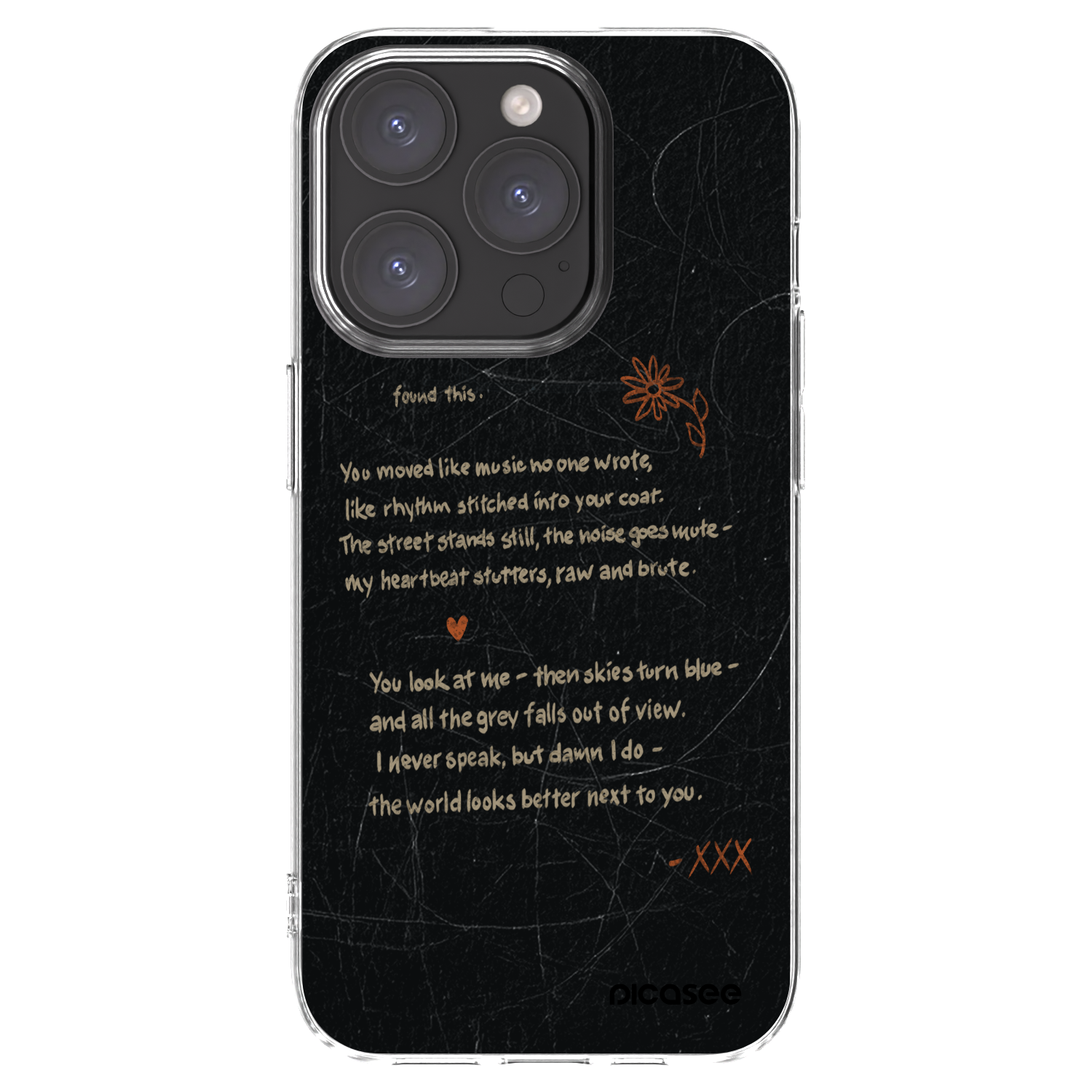 Picasee átlátszó szilikon tok az alábbi mobiltelefonokra Apple iPhone 15 Pro - POET