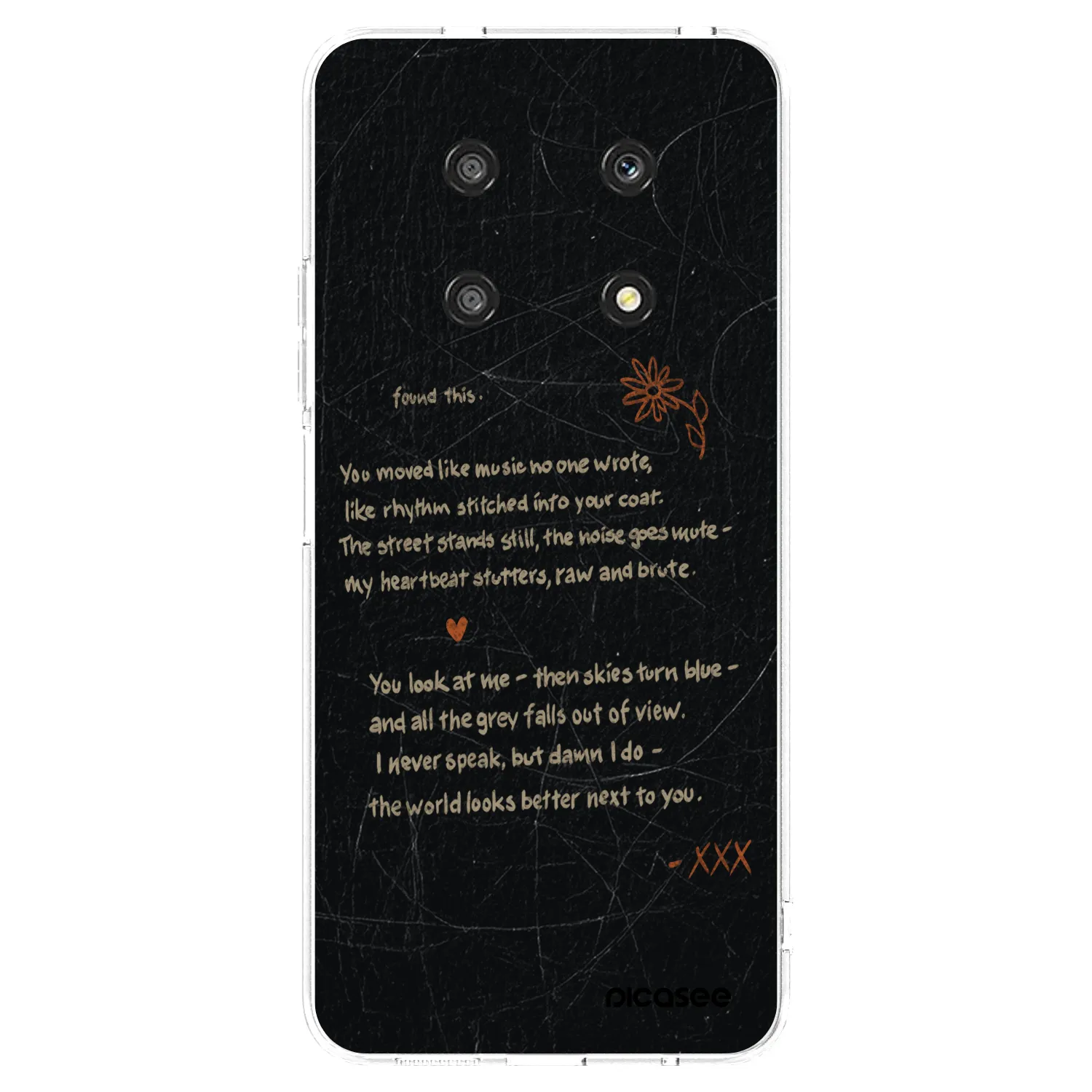 Picasee átlátszó szilikon tok az alábbi mobiltelefonokra Honor Magic4 Lite 5G - POET