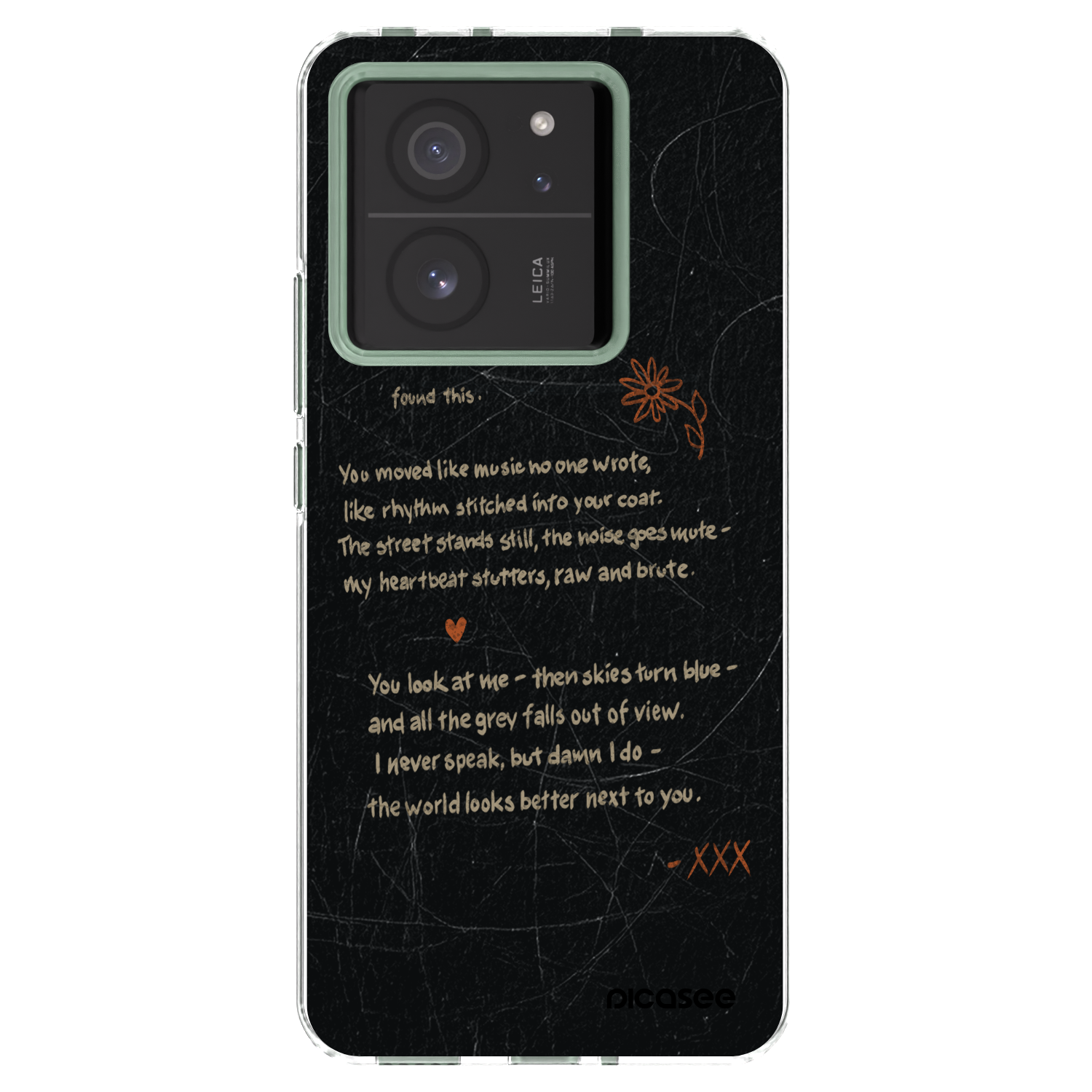 Picasee átlátszó szilikon tok az alábbi mobiltelefonokra Xiaomi 13T Pro - POET