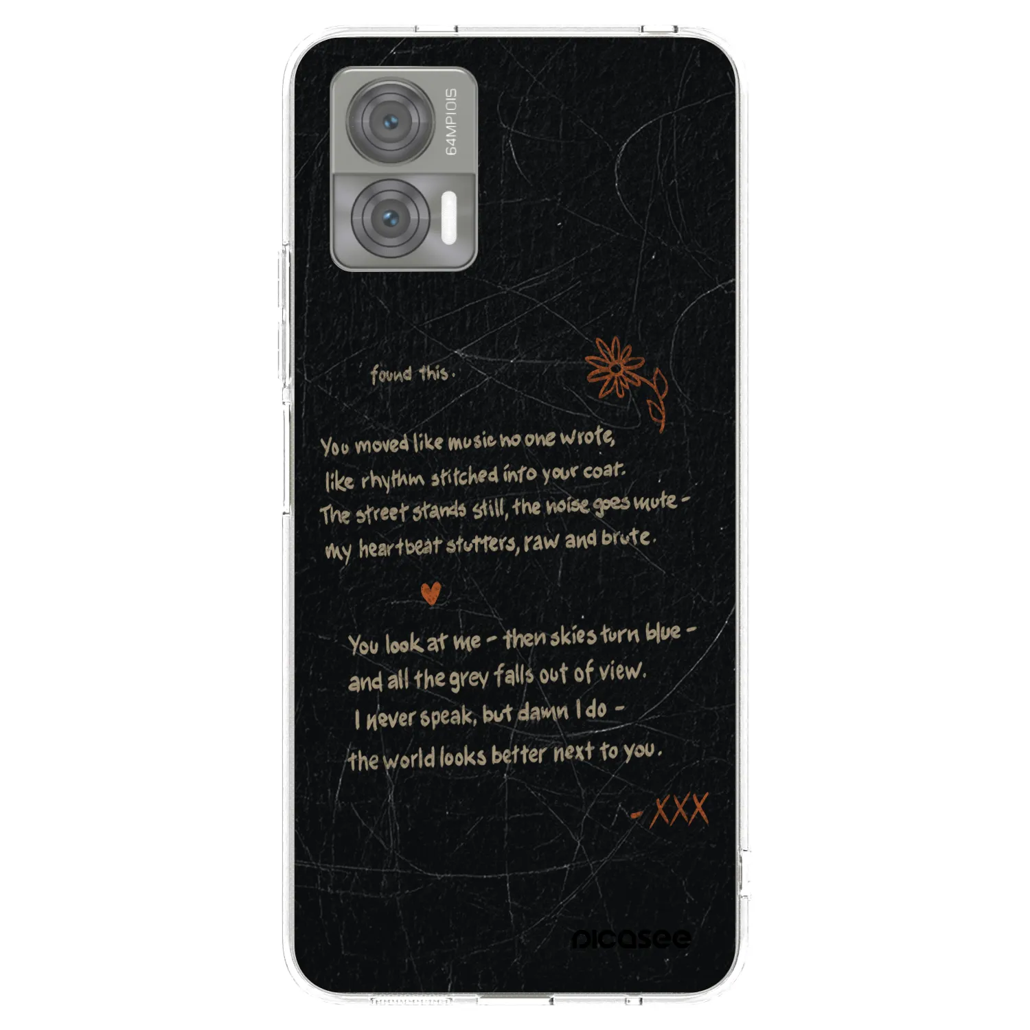 Picasee átlátszó szilikon tok az alábbi mobiltelefonokra Motorola Edge 30 Neo - POET