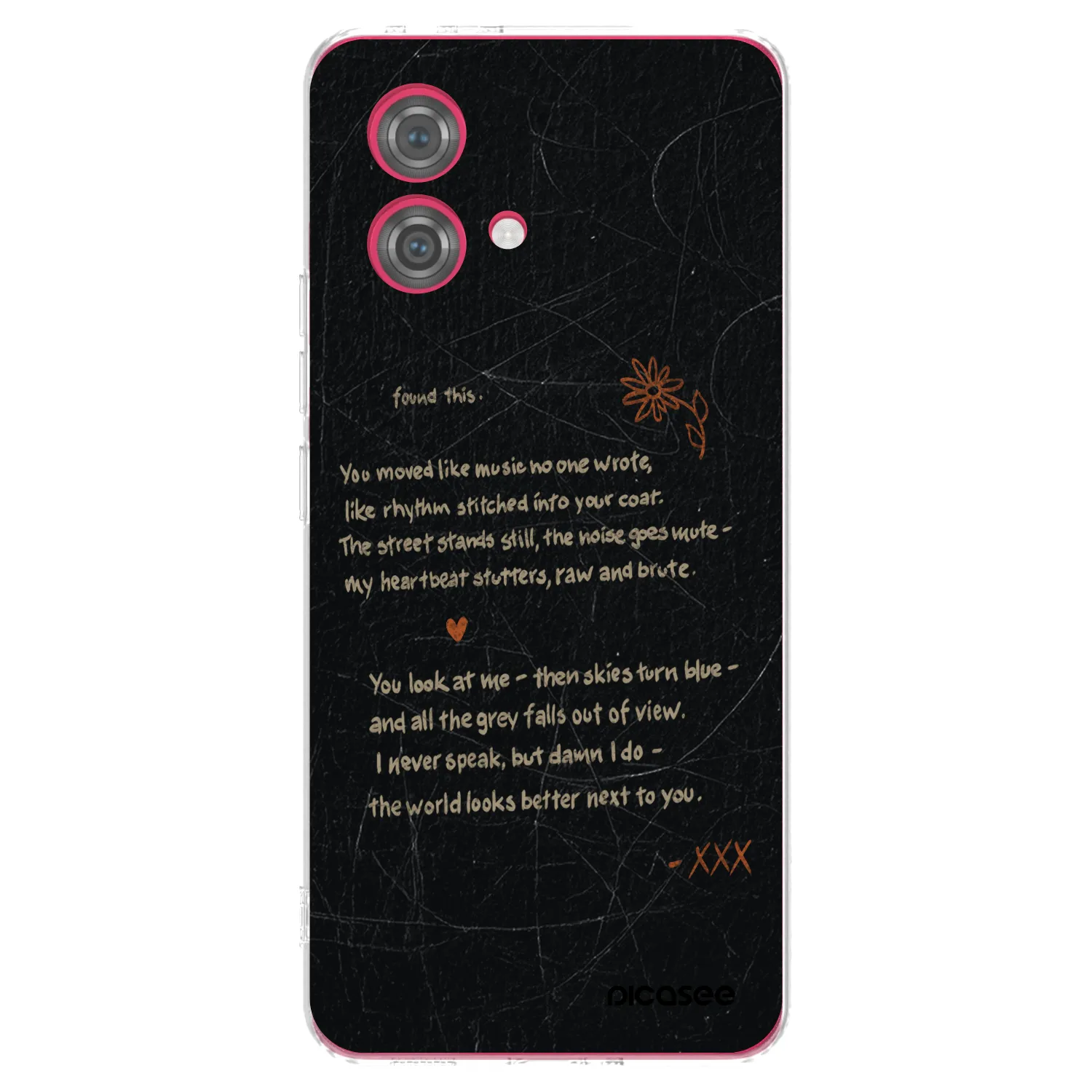 Picasee átlátszó szilikon tok az alábbi mobiltelefonokra Motorola Moto G84 5G - POET