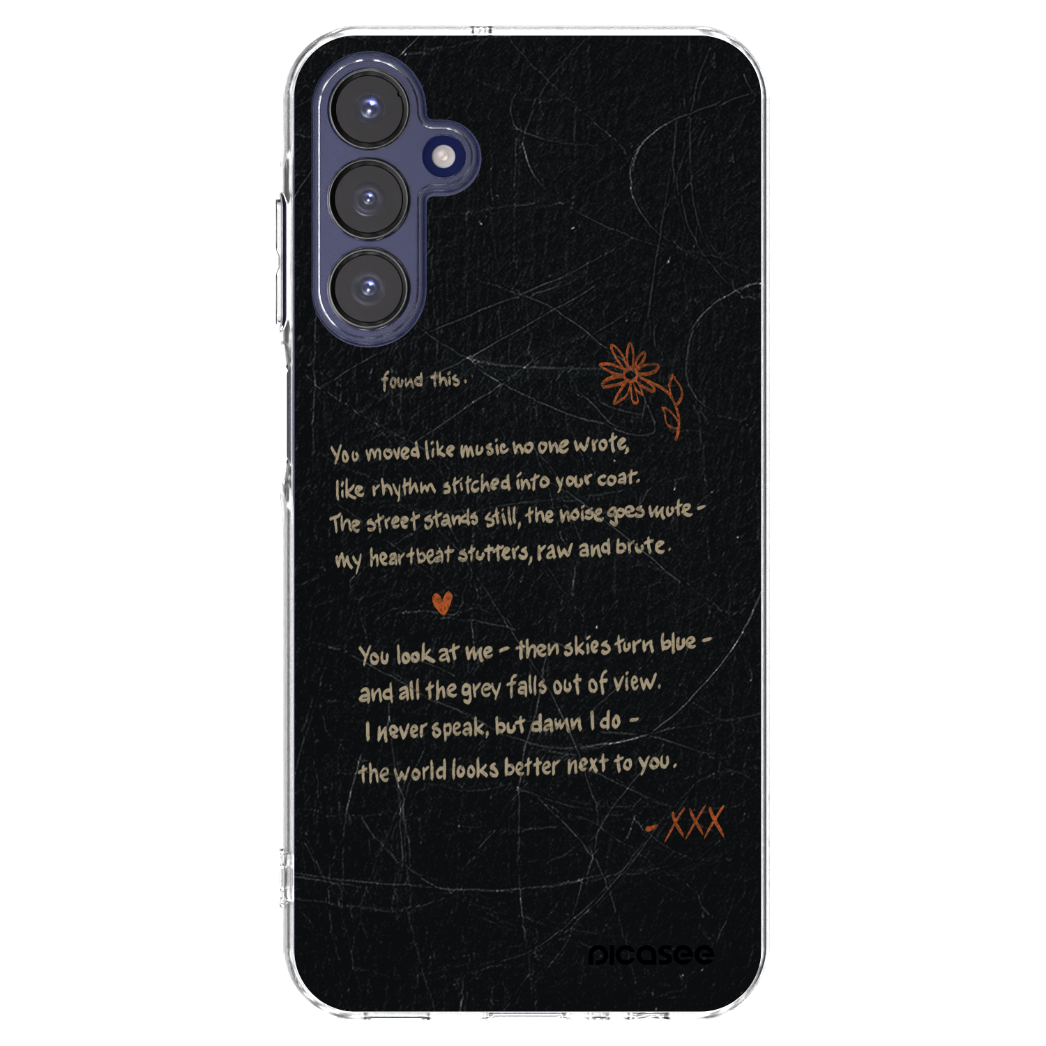Picasee átlátszó szilikon tok az alábbi mobiltelefonokra Samsung Galaxy A15 A155F 4G - POET