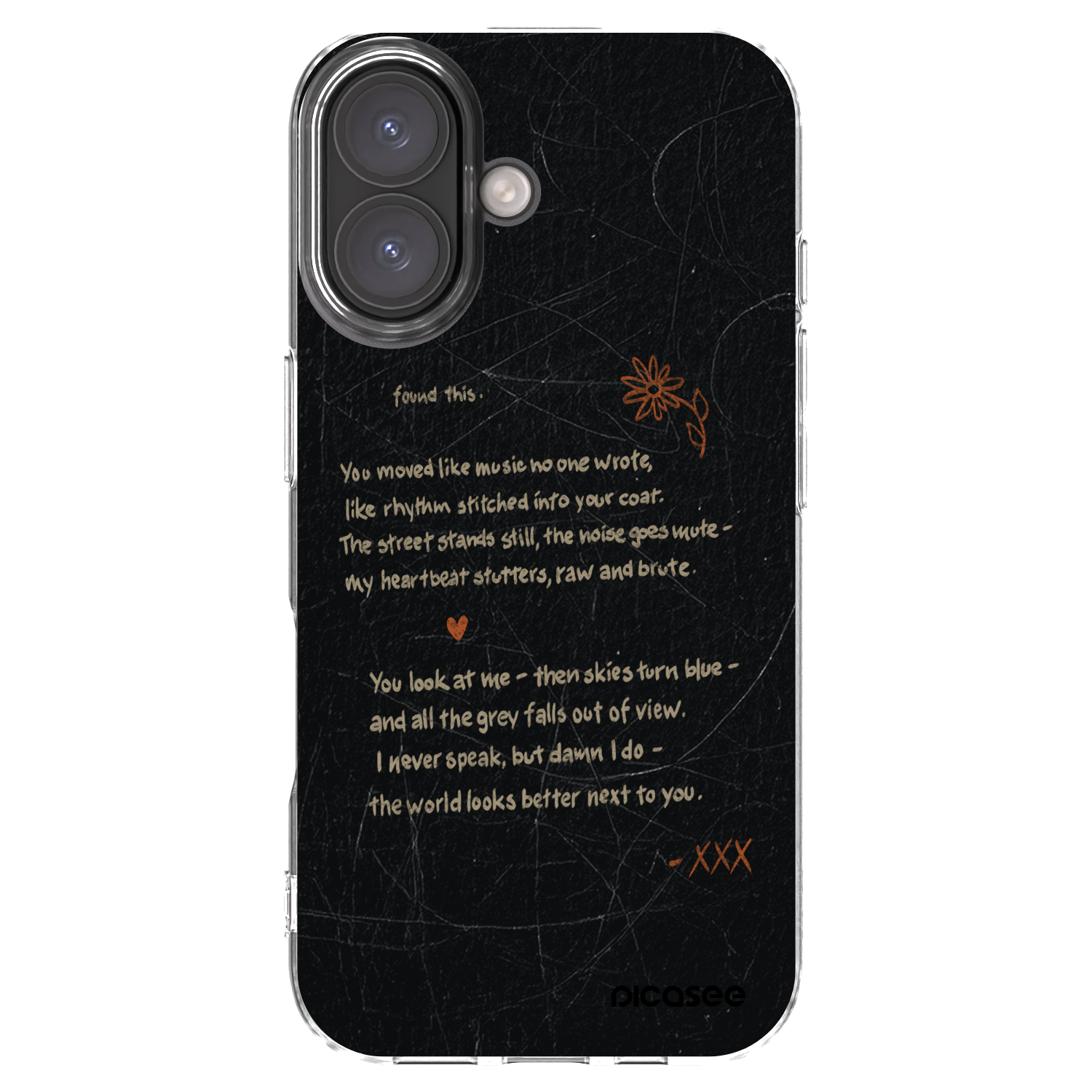 Picasee átlátszó szilikon tok az alábbi mobiltelefonokra Apple iPhone 16 - POET