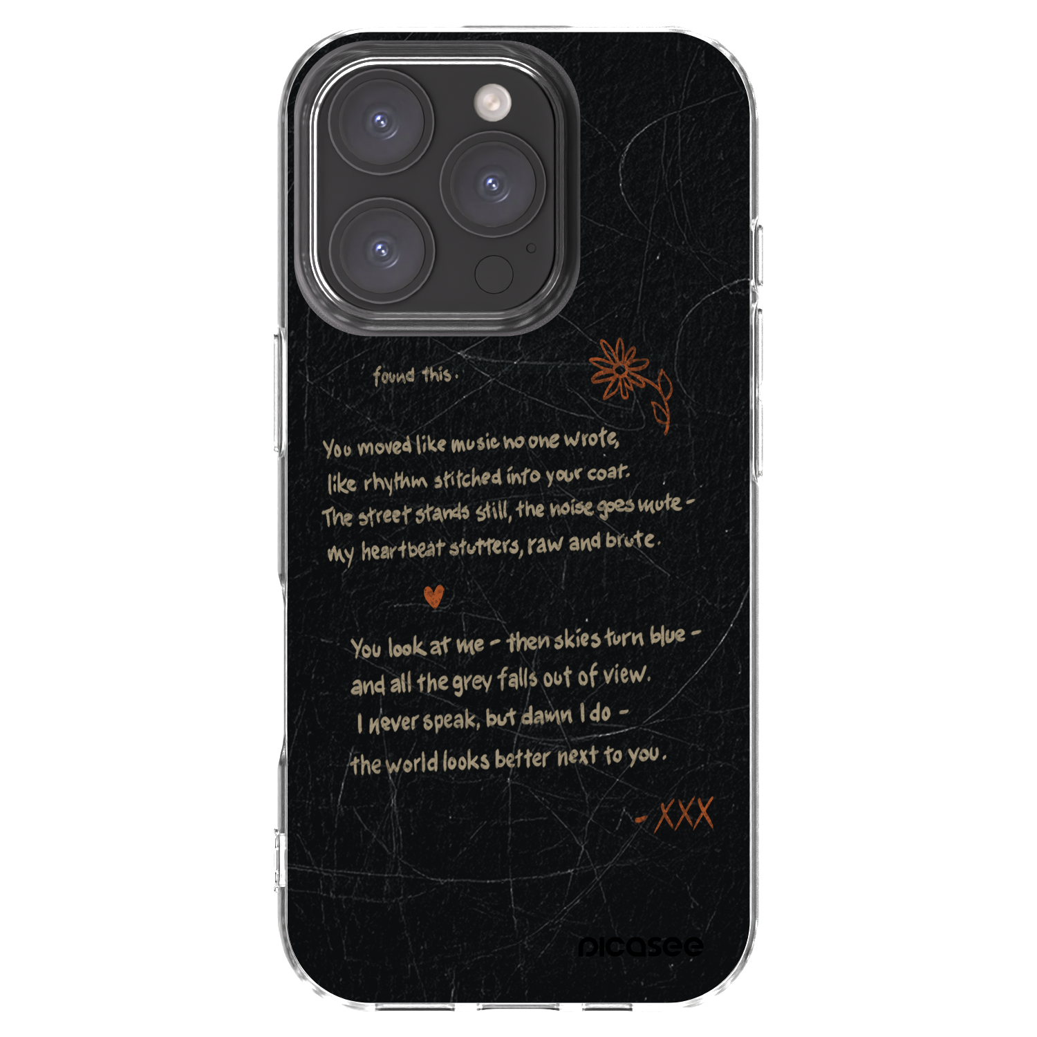 Picasee átlátszó szilikon tok az alábbi mobiltelefonokra Apple iPhone 16 Pro - POET