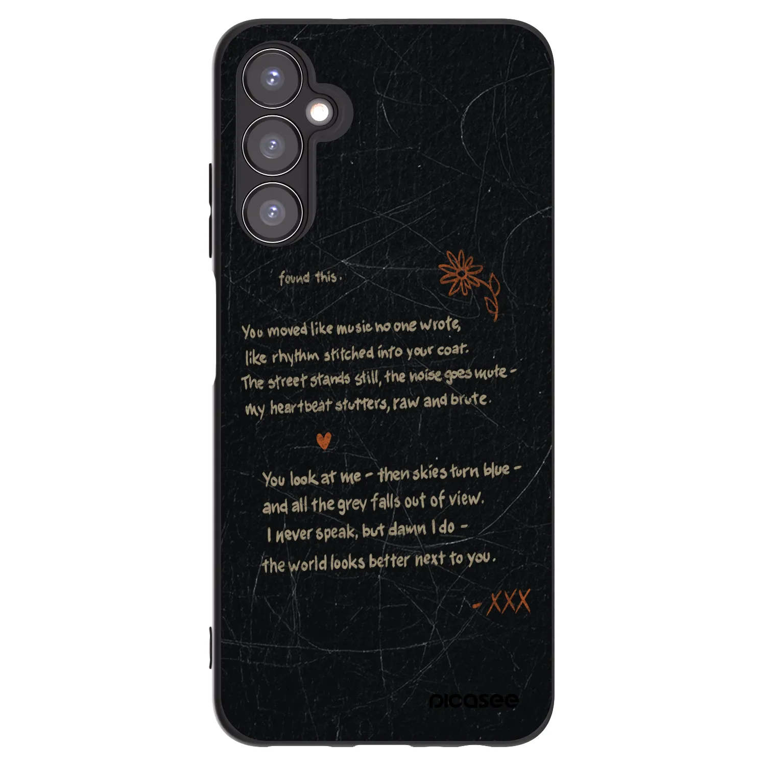 Picasee fekete szilikon tok az alábbi mobiltelefonokra Samsung Galaxy A05s A057G - POET