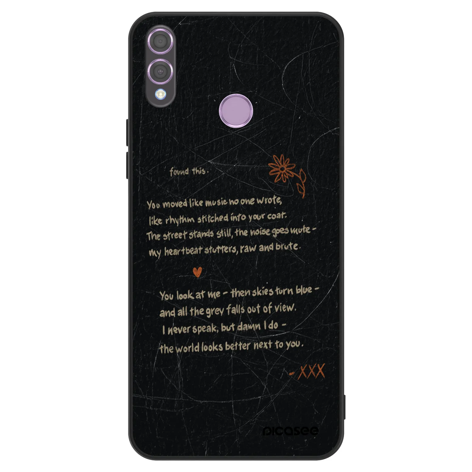 Picasee ULTIMATE CASE Honor 8X - készülékre - POET