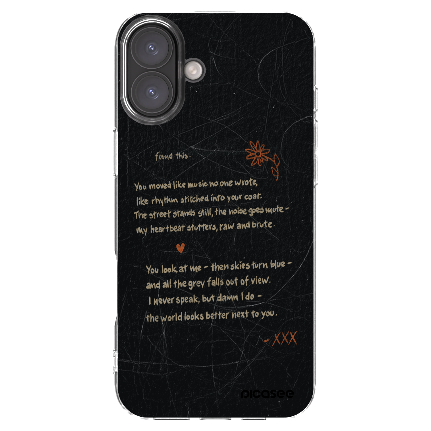 Picasee átlátszó szilikon tok az alábbi mobiltelefonokra Apple iPhone 16 Plus - POET