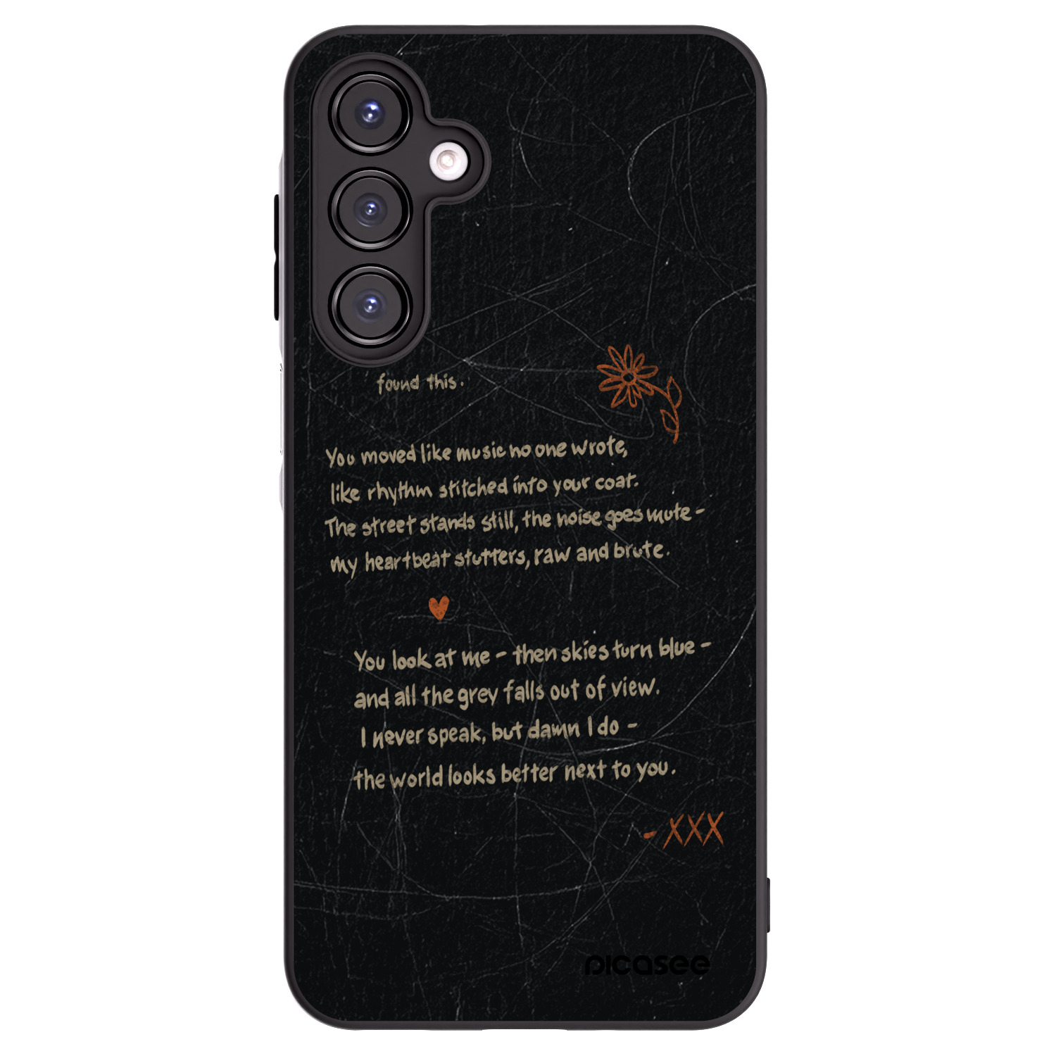 Picasee fekete szilikon tok az alábbi mobiltelefonokra Samsung Galaxy A16 5G - POET