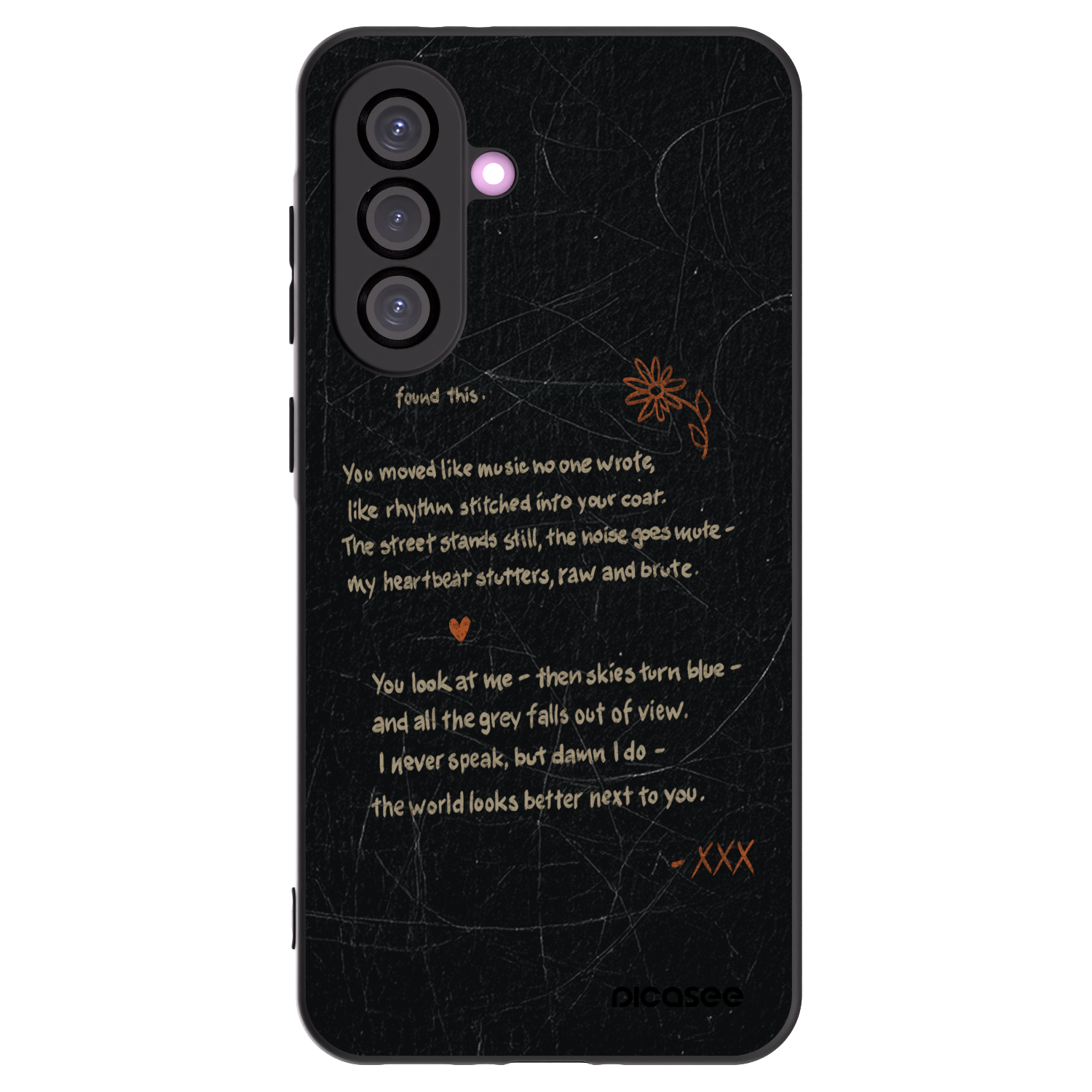 Picasee fekete szilikon tok az alábbi mobiltelefonokra Samsung Galaxy A36 5G - POET