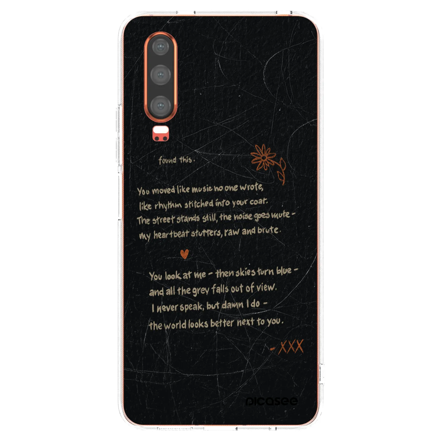 Picasee átlátszó szilikon tok az alábbi mobiltelefonokra Huawei P30 - POET