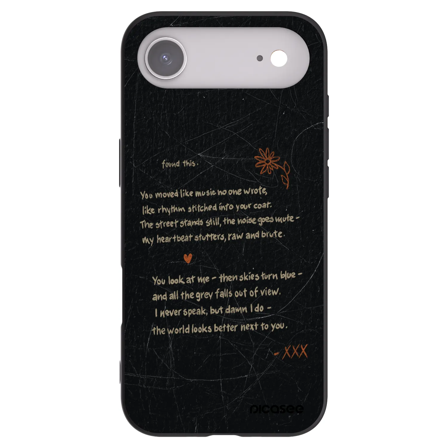 Picasee fekete szilikon tok az alábbi mobiltelefonokra Apple iPhone Air - POET