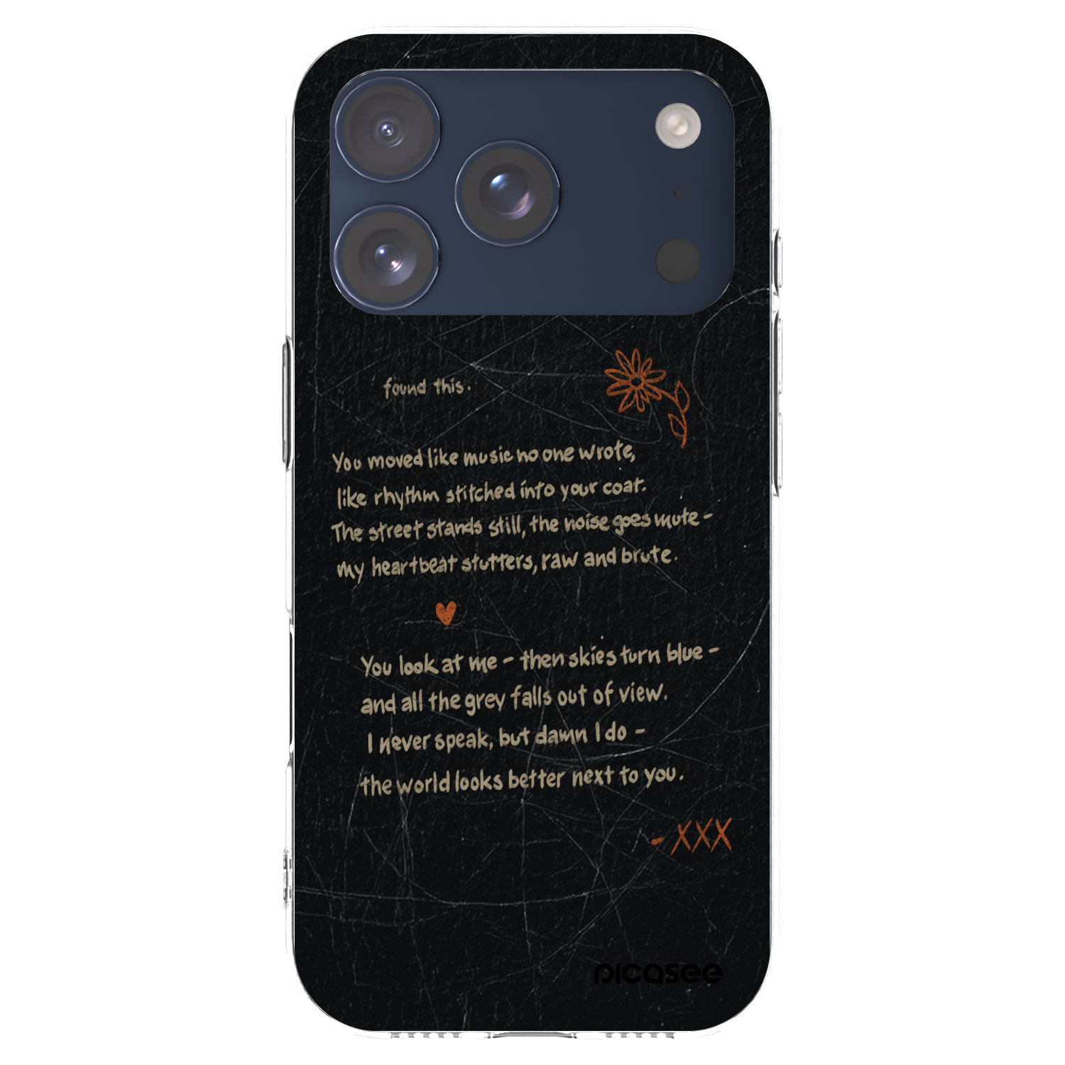 Picasee átlátszó szilikon tok az alábbi mobiltelefonokra Apple iPhone 17 Pro - POET