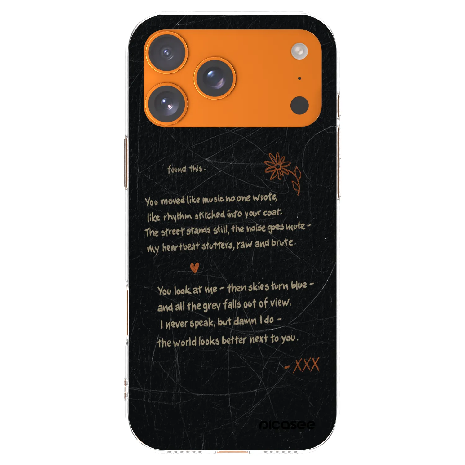 Picasee átlátszó szilikon tok az alábbi mobiltelefonokra Apple iPhone 17 Pro Max - POET
