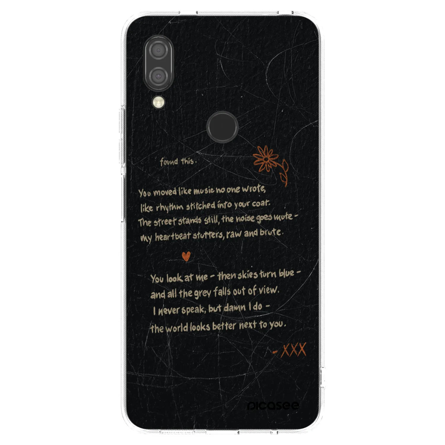 Picasee átlátszó szilikon tok az alábbi mobiltelefonokra Xiaomi Redmi 7 - POET