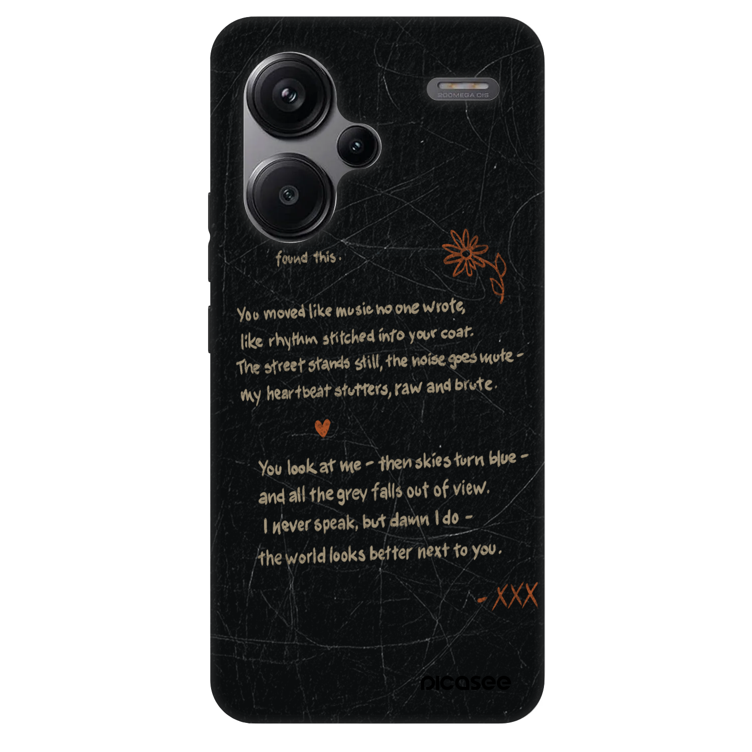 Picasee Fashion Case Xiaomi Redmi Note 13 Pro+ 5G - POET