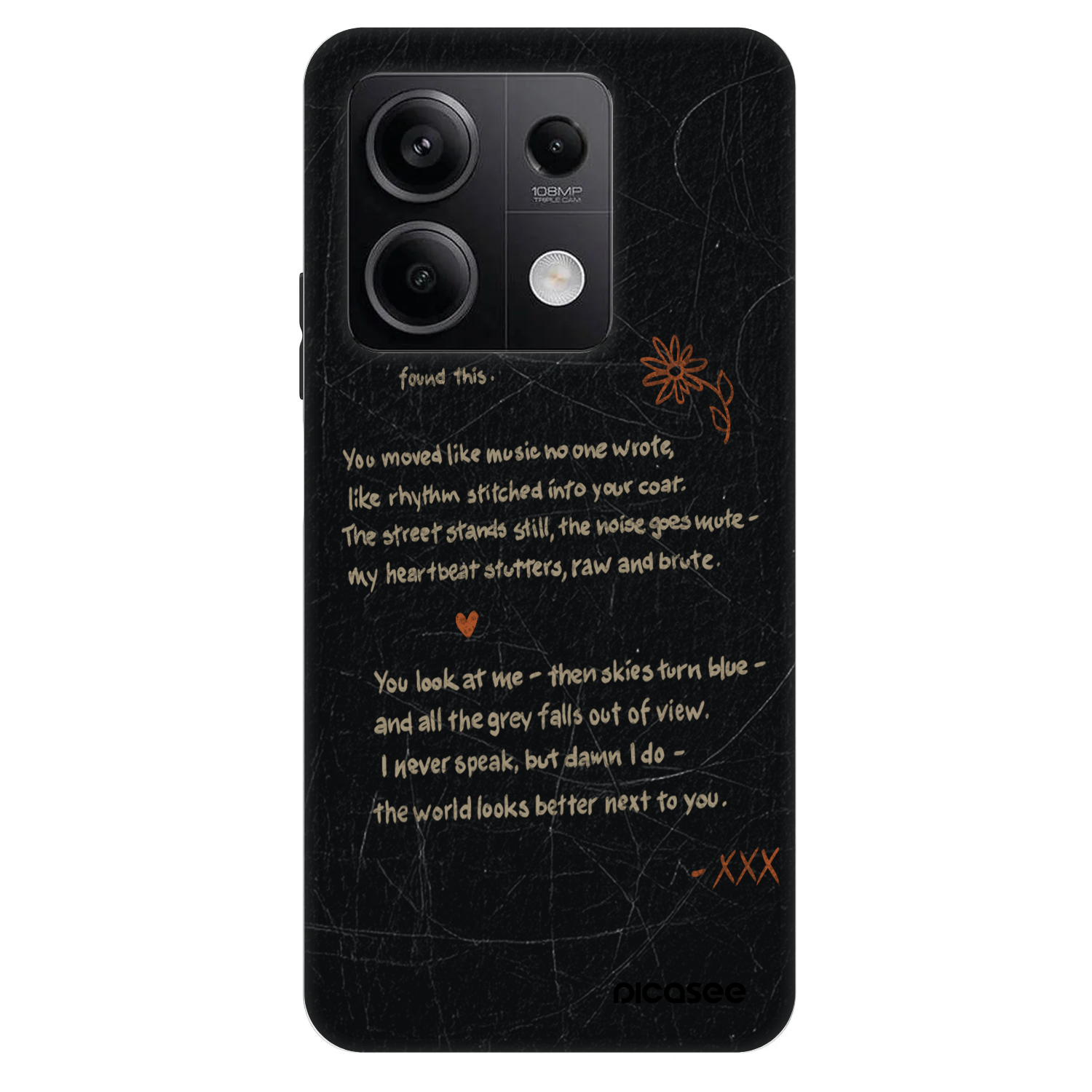 Picasee Fashion Case Xiaomi Redmi Note 13 5G - POET