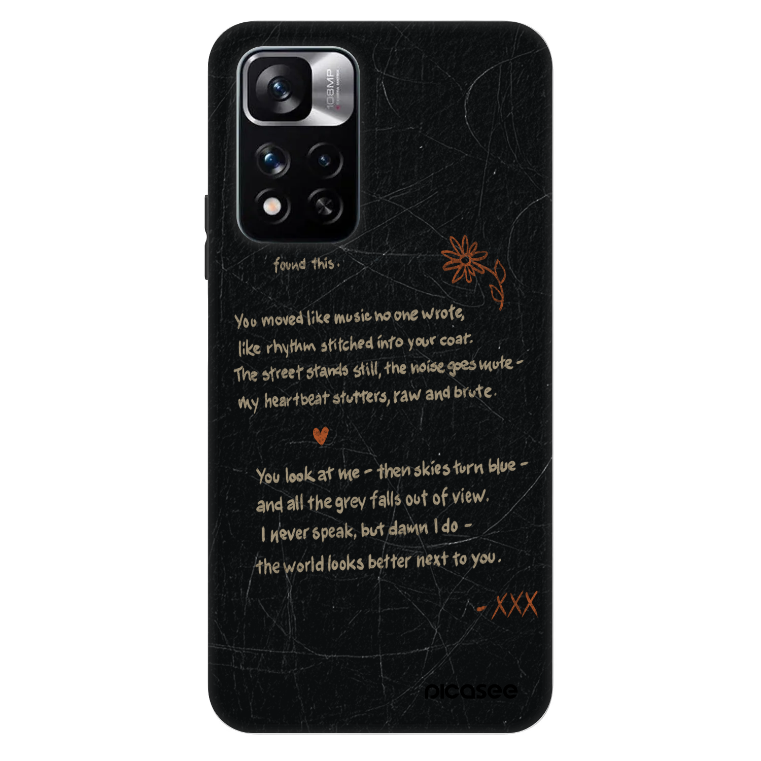 Picasee Fashion Case Xiaomi Redmi Note 11 Pro - POET
