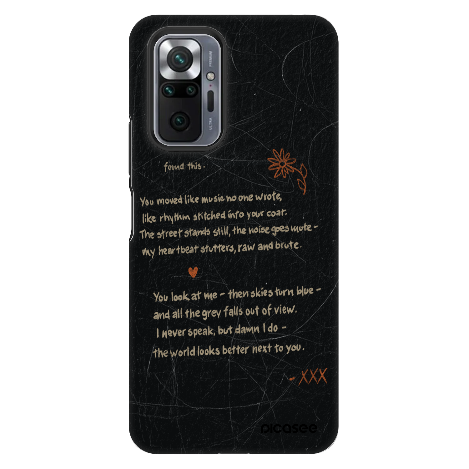 Picasee Fashion Case Xiaomi Redmi Note 10 Pro - POET