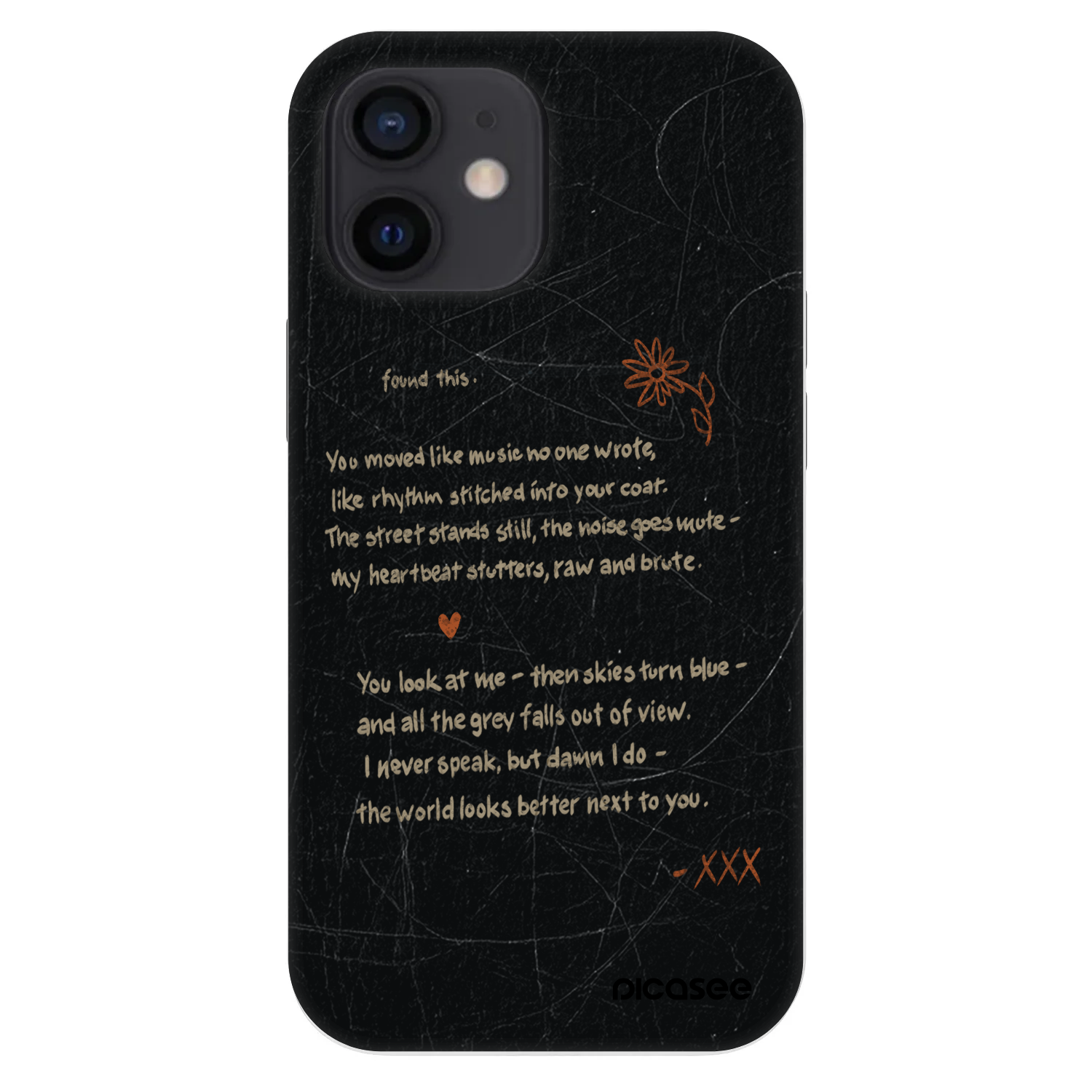 Picasee Fashion Case Apple iPhone 12 mini - POET