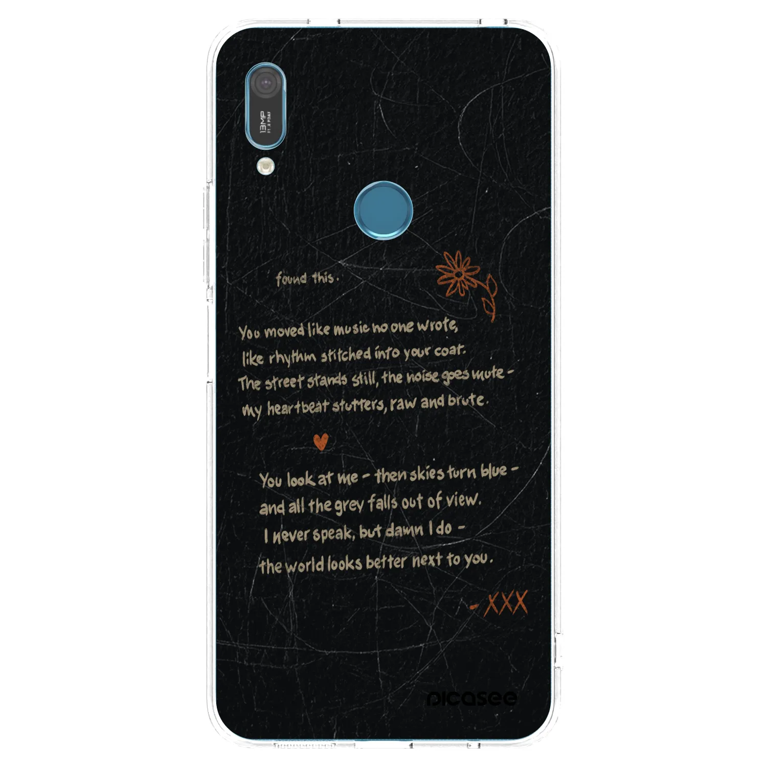 Picasee átlátszó szilikon tok az alábbi mobiltelefonokra Huawei Y6 2019 - POET