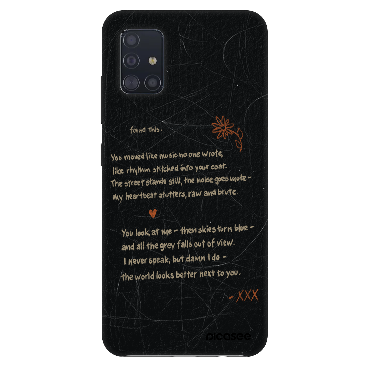 Picasee Fashion Case Samsung Galaxy A51 A515F - POET