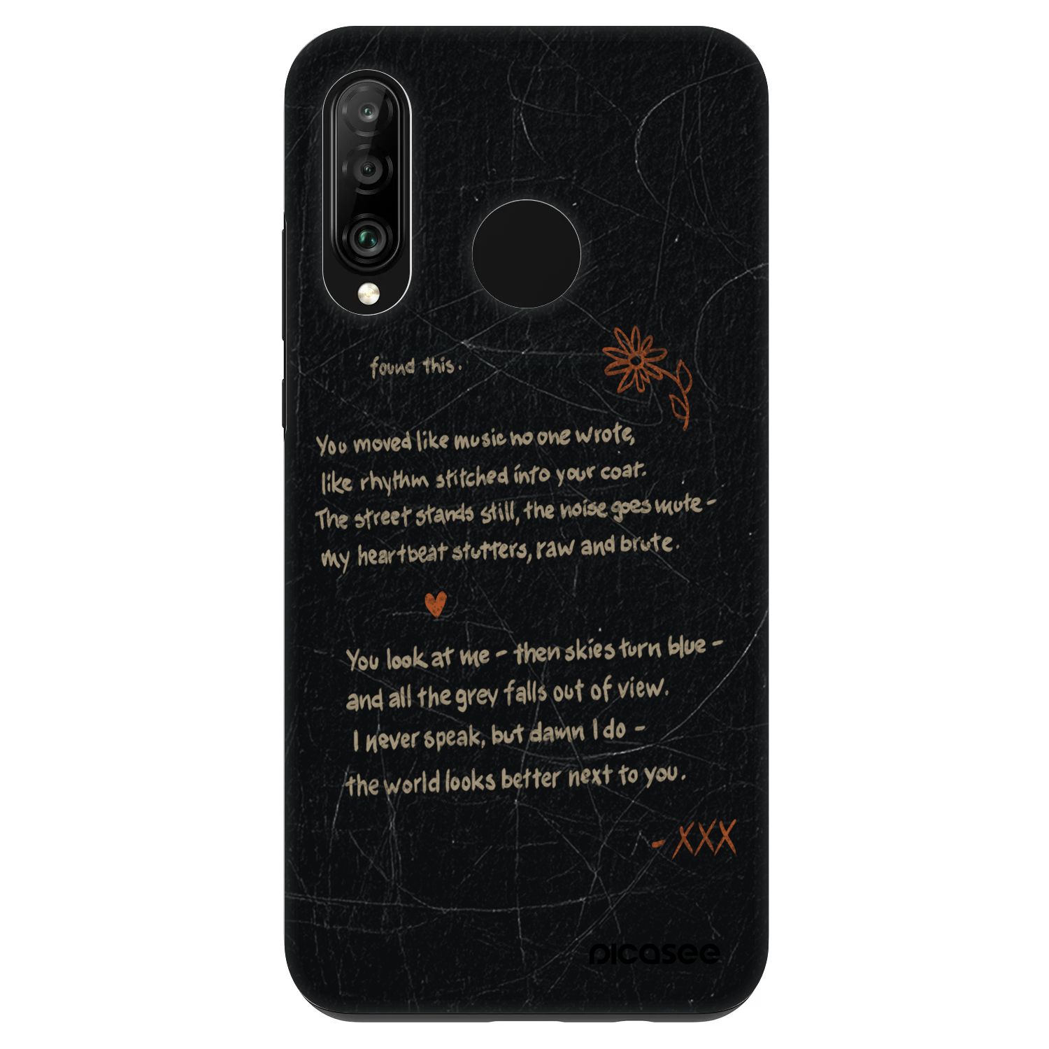 Picasee Fashion Case Huawei P30 Lite - POET