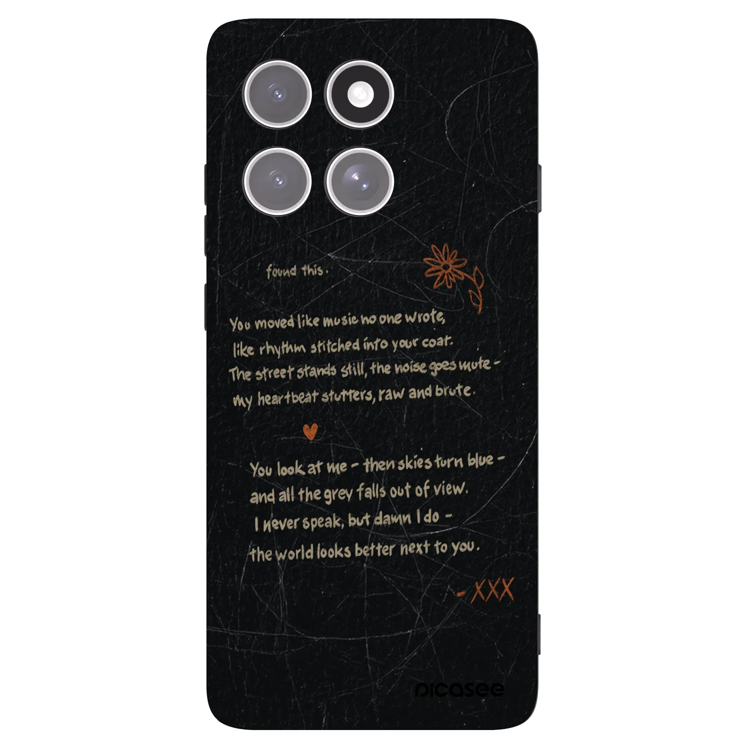 Picasee fekete szilikon tok az alábbi mobiltelefonokra Motorola Edge 60 Pro - POET