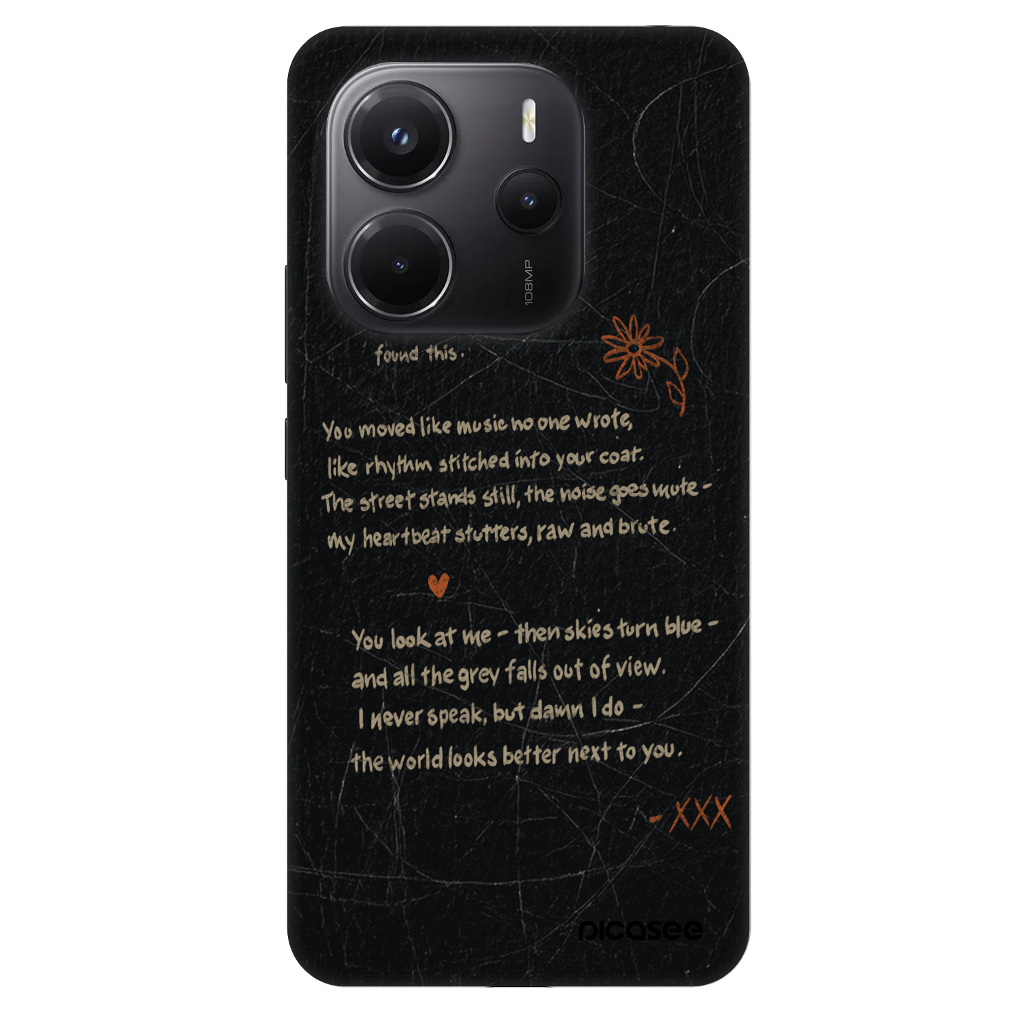Picasee Fashion Case Xiaomi Redmi Note 14 4G - POET