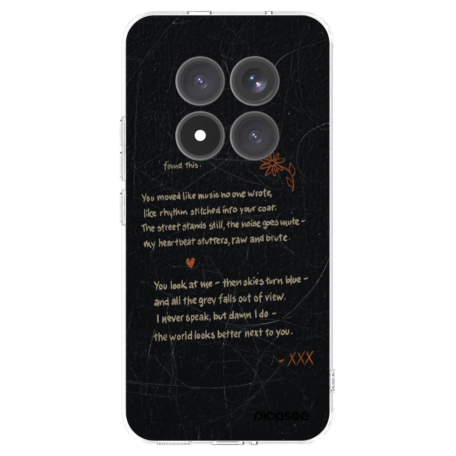 Picasee átlátszó szilikon tok az alábbi mobiltelefonokra Xiaomi Redmi Note 15 Pro+ - POET