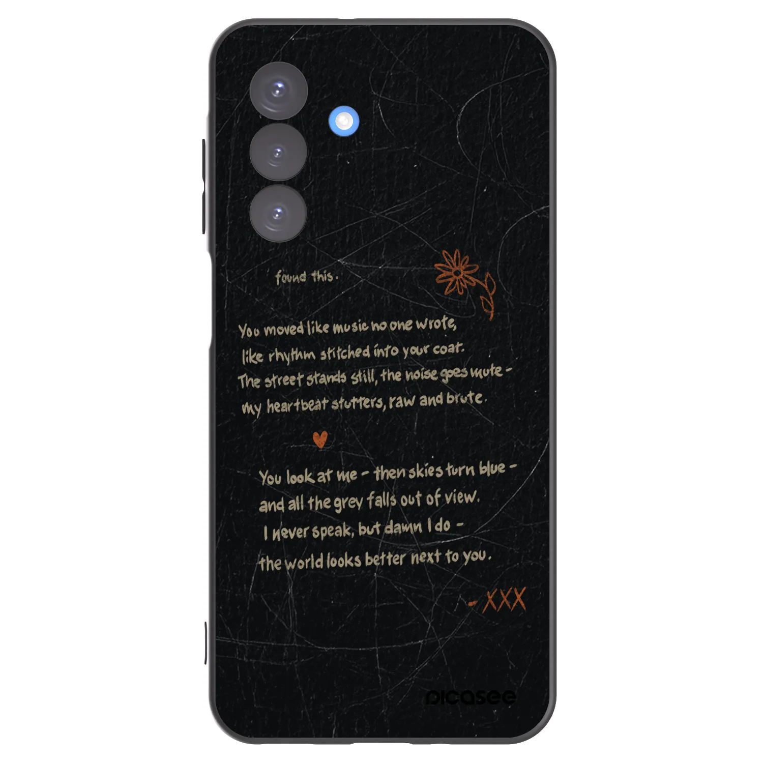 Picasee fekete szilikon tok az alábbi mobiltelefonokra Samsung Galaxy A17 5G - POET