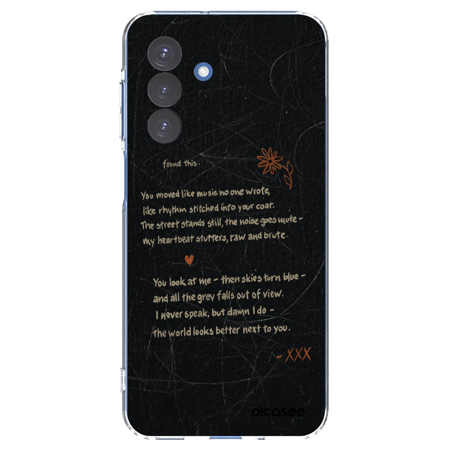 Picasee átlátszó szilikon tok az alábbi mobiltelefonokra Samsung Galaxy A17 5G - POET