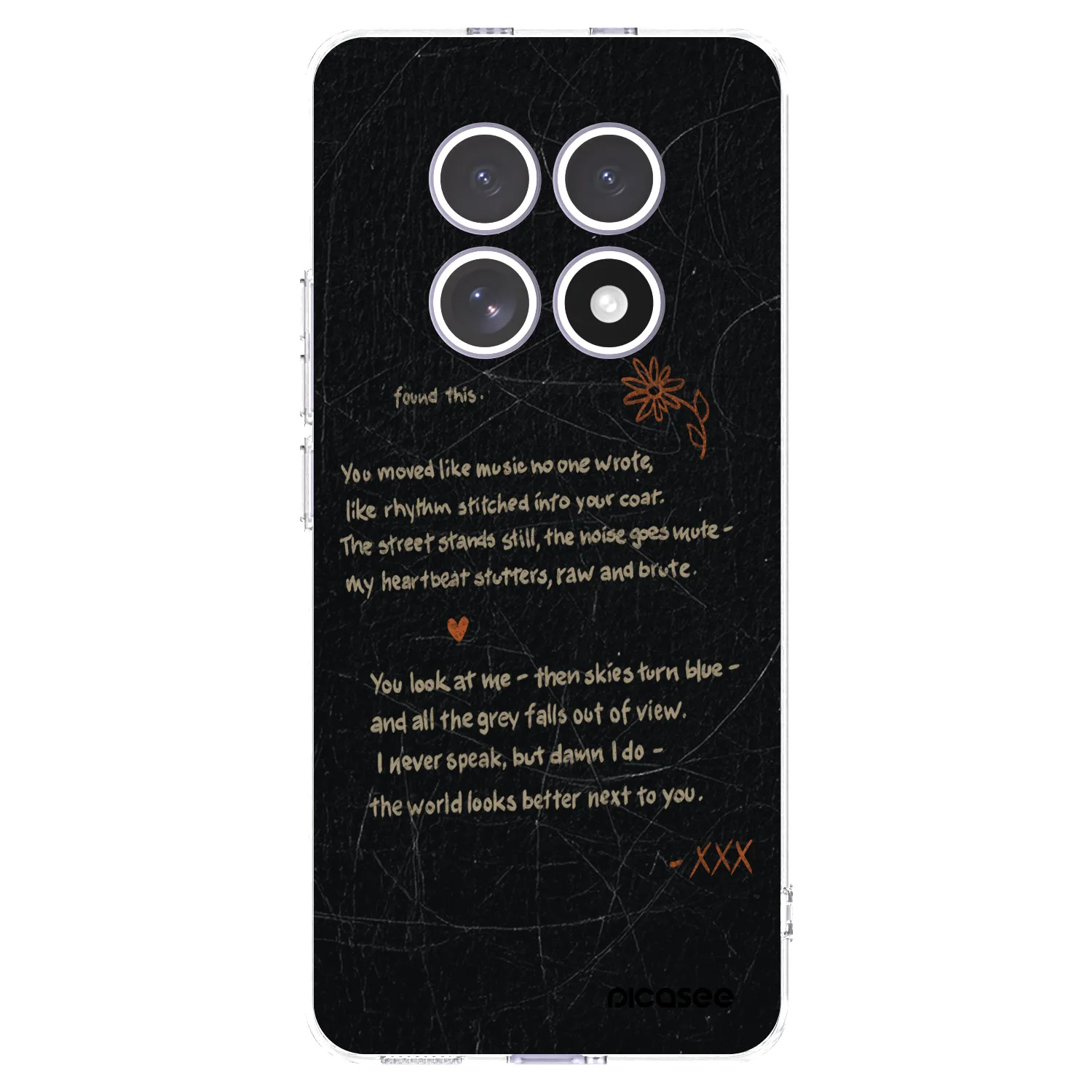 Picasee átlátszó szilikon tok az alábbi mobiltelefonokra Xiaomi Redmi Note 15 - POET