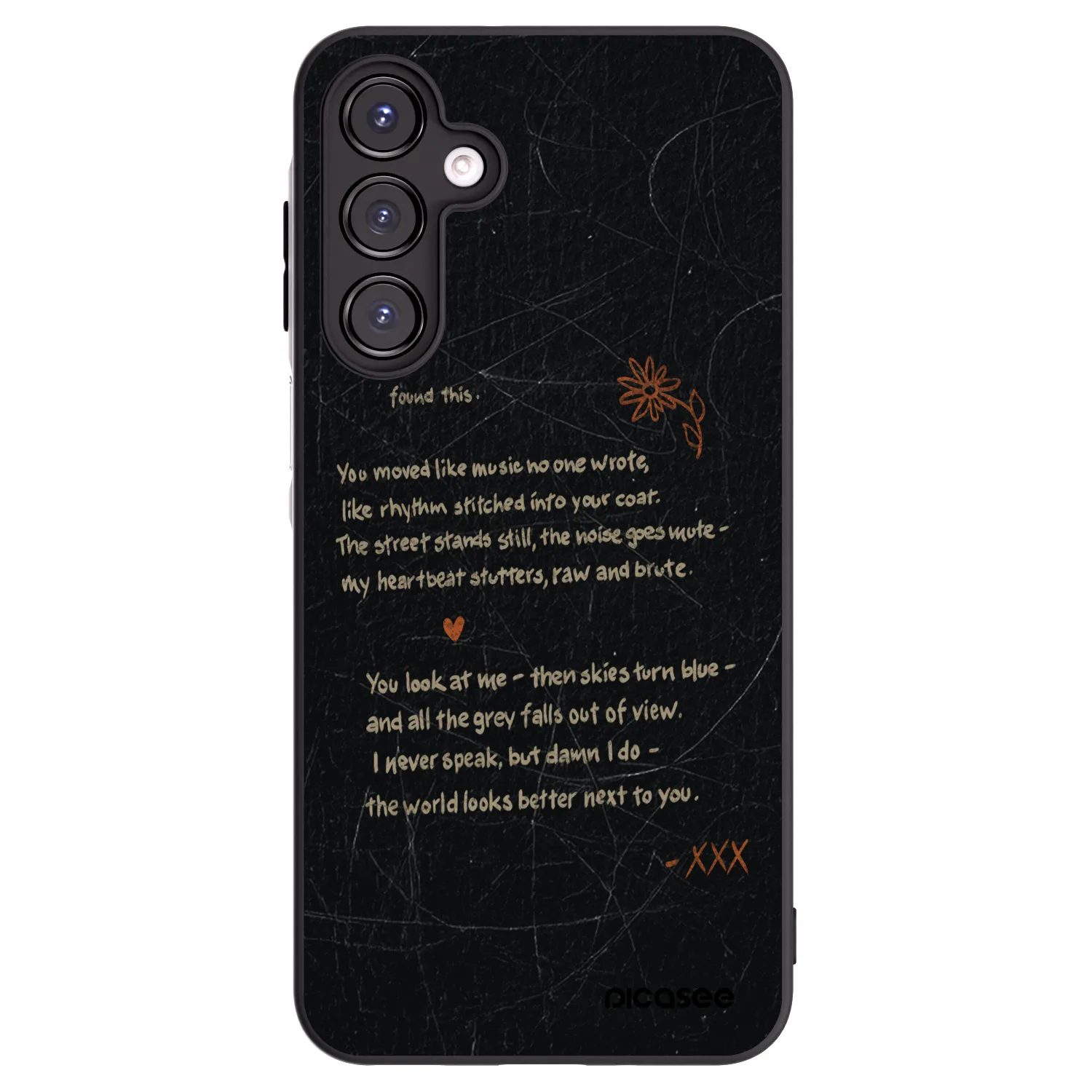 Picasee fekete szilikon tok az alábbi mobiltelefonokra Samsung Galaxy A16 4G - POET
