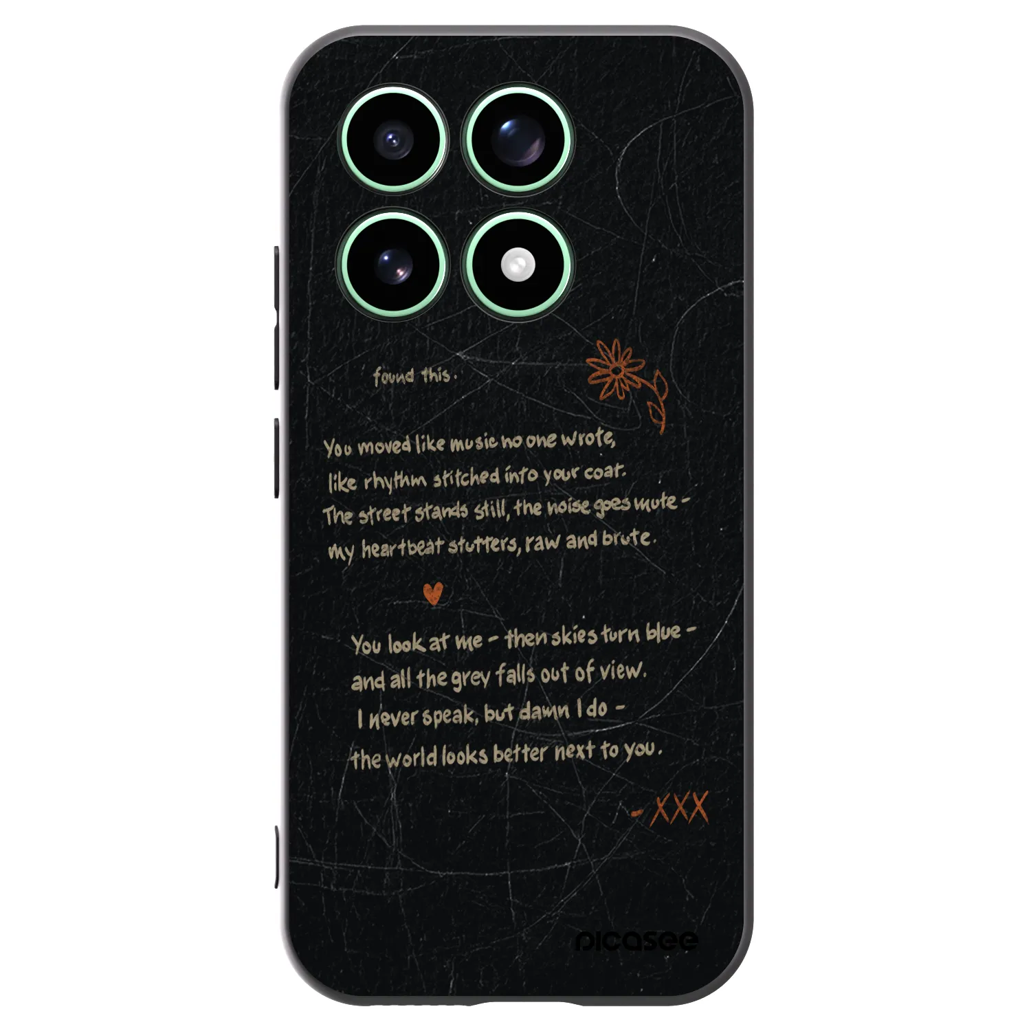 Picasee fekete szilikon tok az alábbi mobiltelefonokra Xiaomi 17 - POET