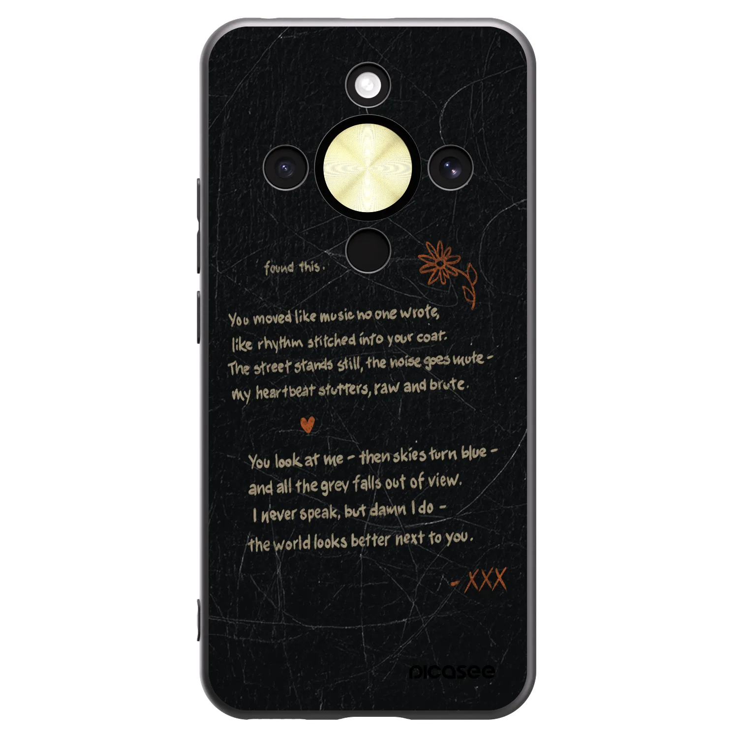 Picasee fekete szilikon tok az alábbi mobiltelefonokra Honor Magic8 Lite 5G - POET