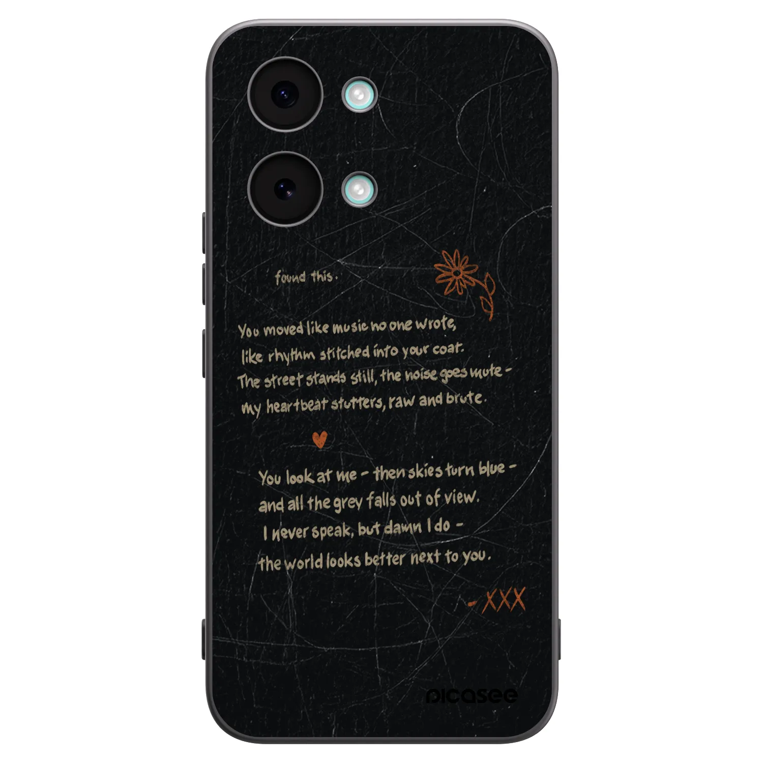 Picasee fekete szilikon tok az alábbi mobiltelefonokra Xiaomi Poco X8 Pro Max - POET
