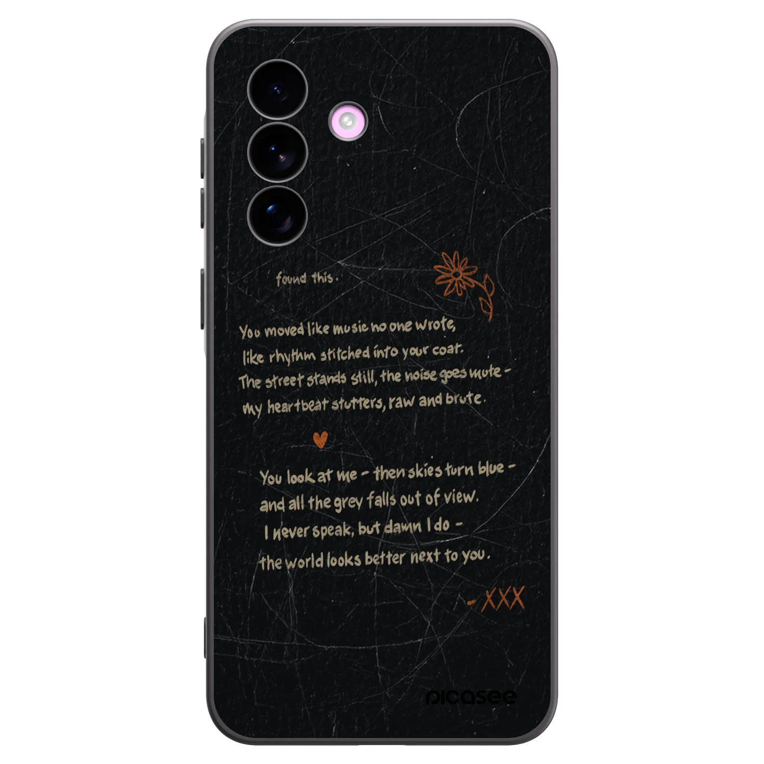Picasee fekete szilikon tok az alábbi mobiltelefonokra Samsung Galaxy A57 5G - POET