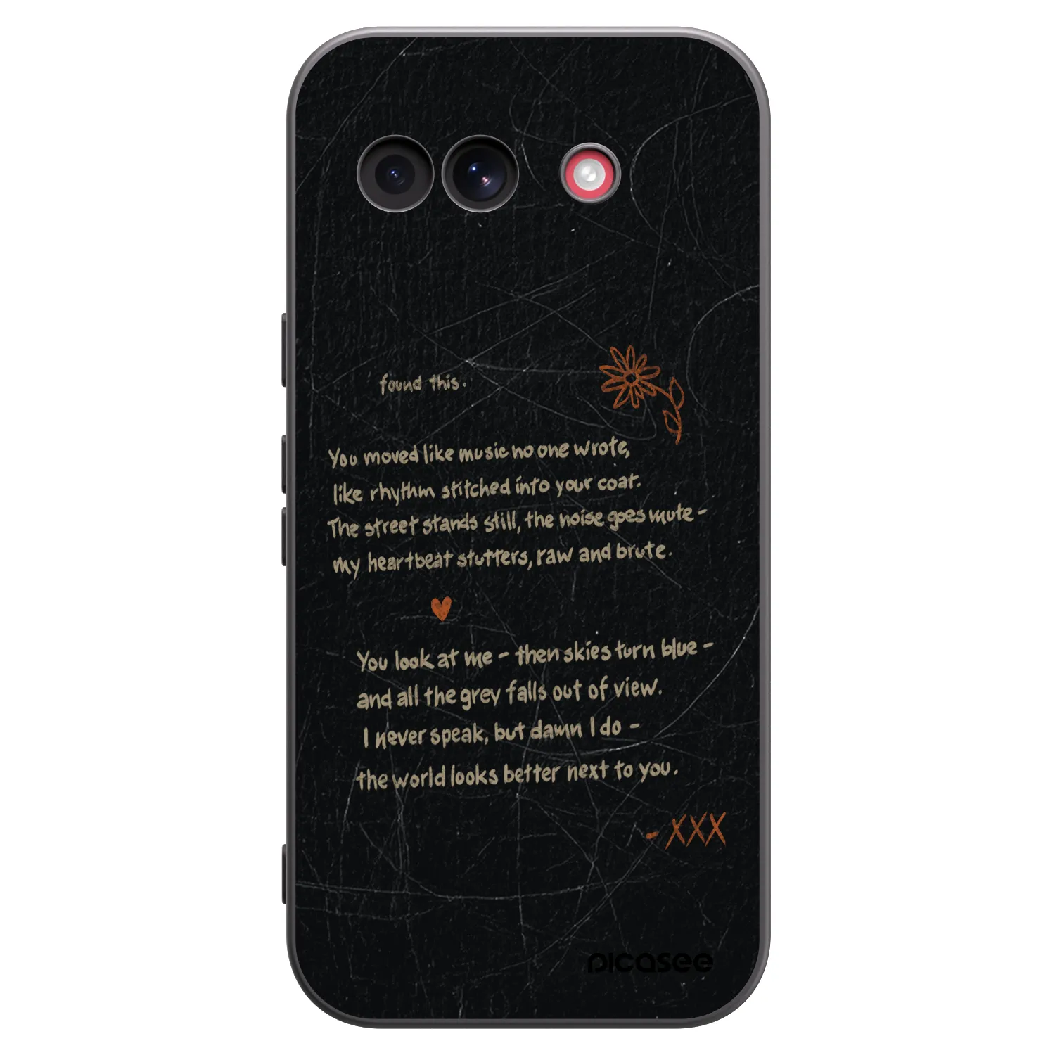 Picasee fekete szilikon tok az alábbi mobiltelefonokra Google Pixel 10a - POET