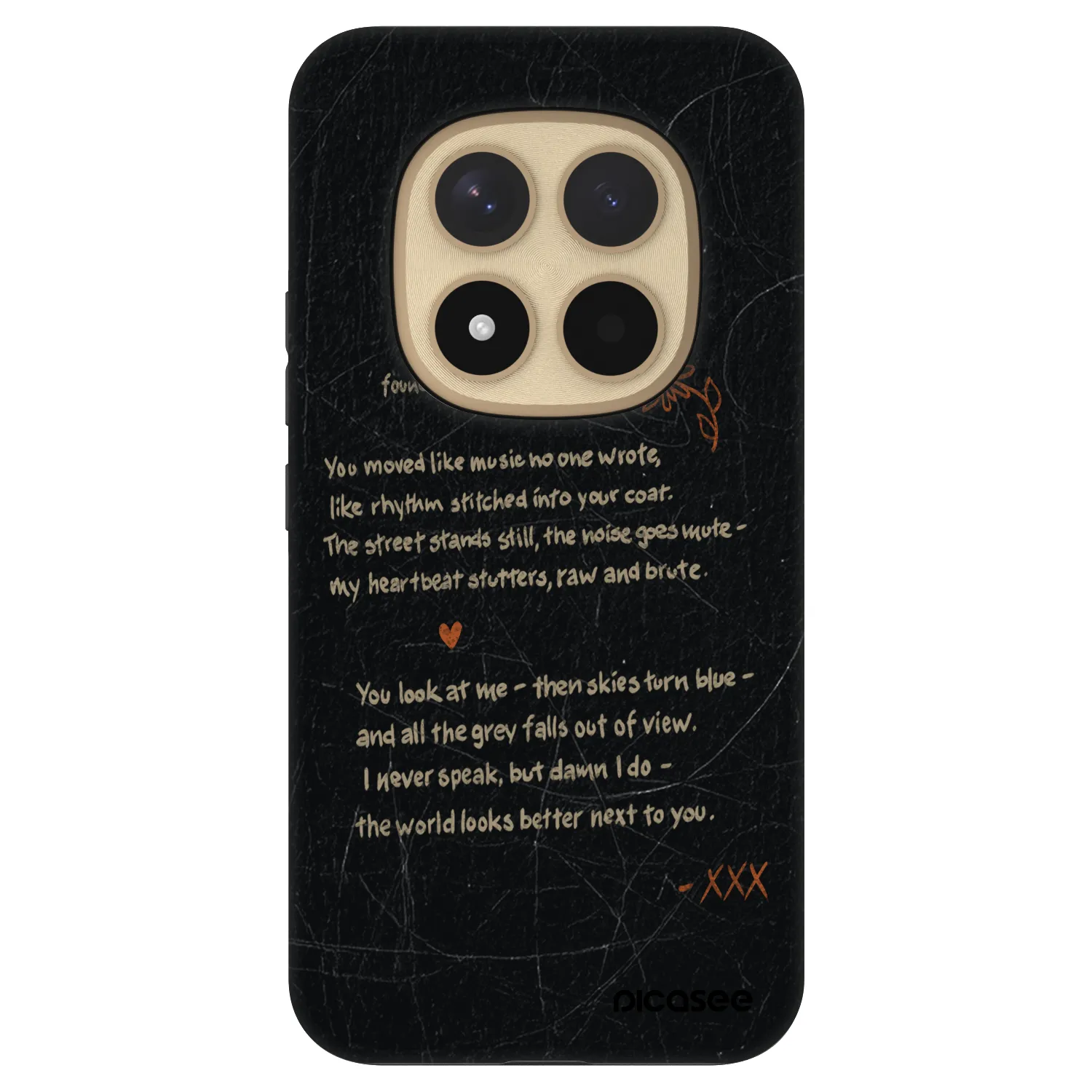 Picasee Fashion Case Xiaomi Redmi Note 15 Pro+ - POET