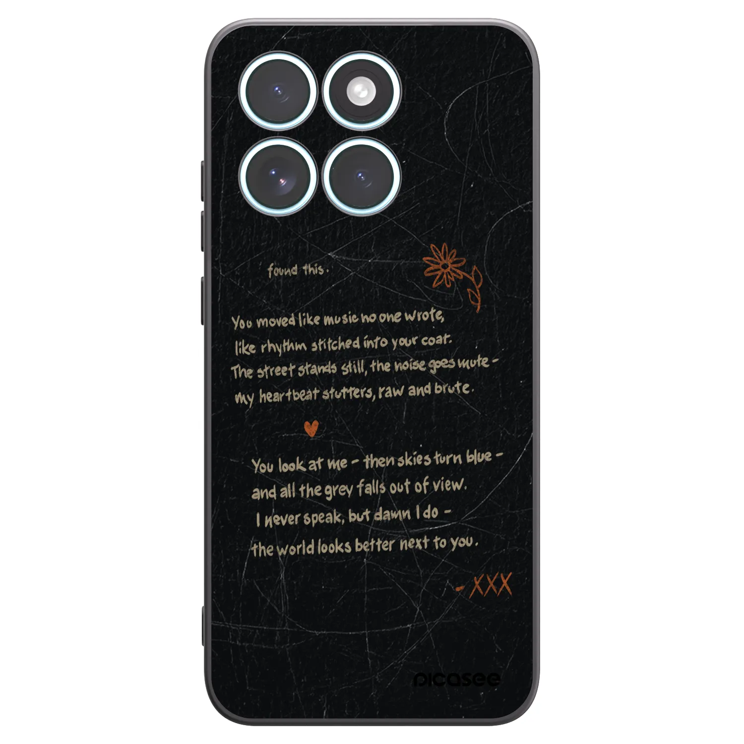 Picasee fekete szilikon tok az alábbi mobiltelefonokra Motorola Edge 70 Fusion - POET
