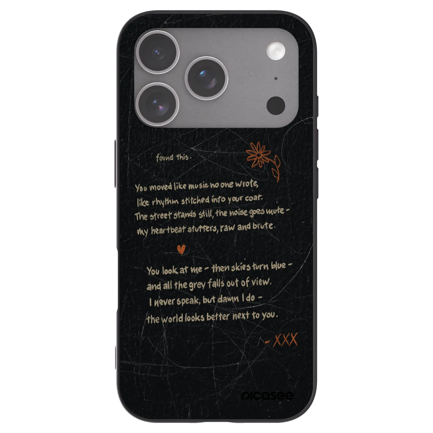 Picasee fekete szilikon tok az alábbi mobiltelefonokra Apple iPhone 18 Pro - POET