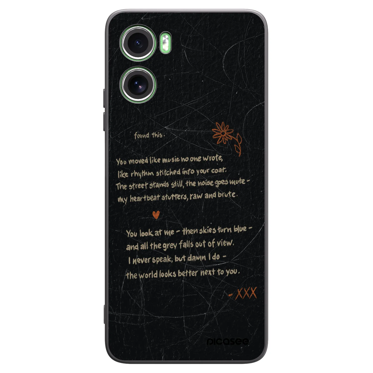 Picasee fekete szilikon tok az alábbi mobiltelefonokra Motorola Moto G06 - POET