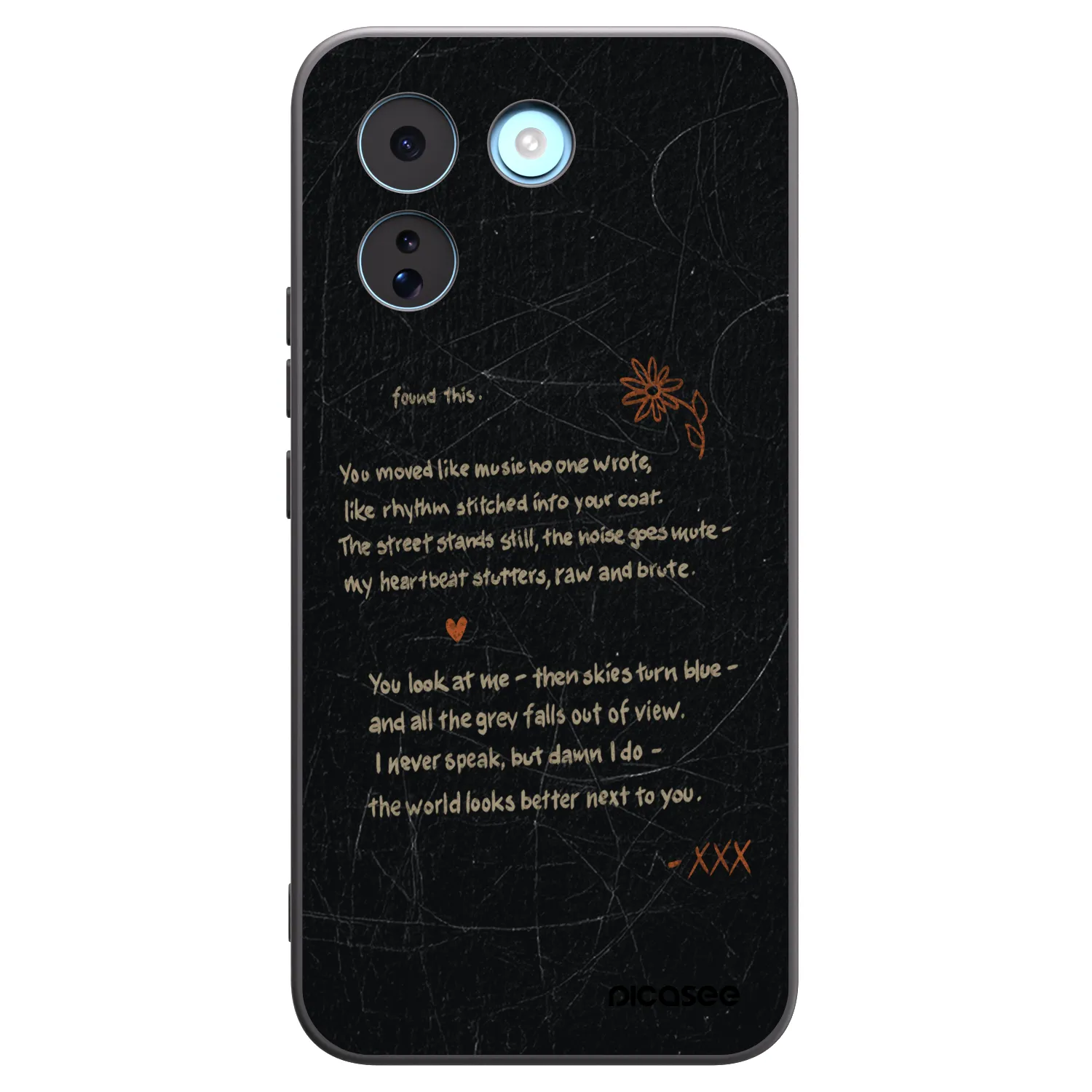 Picasee fekete szilikon tok az alábbi mobiltelefonokra Xiaomi Redmi Note 17 Pro MAX 5G - POET