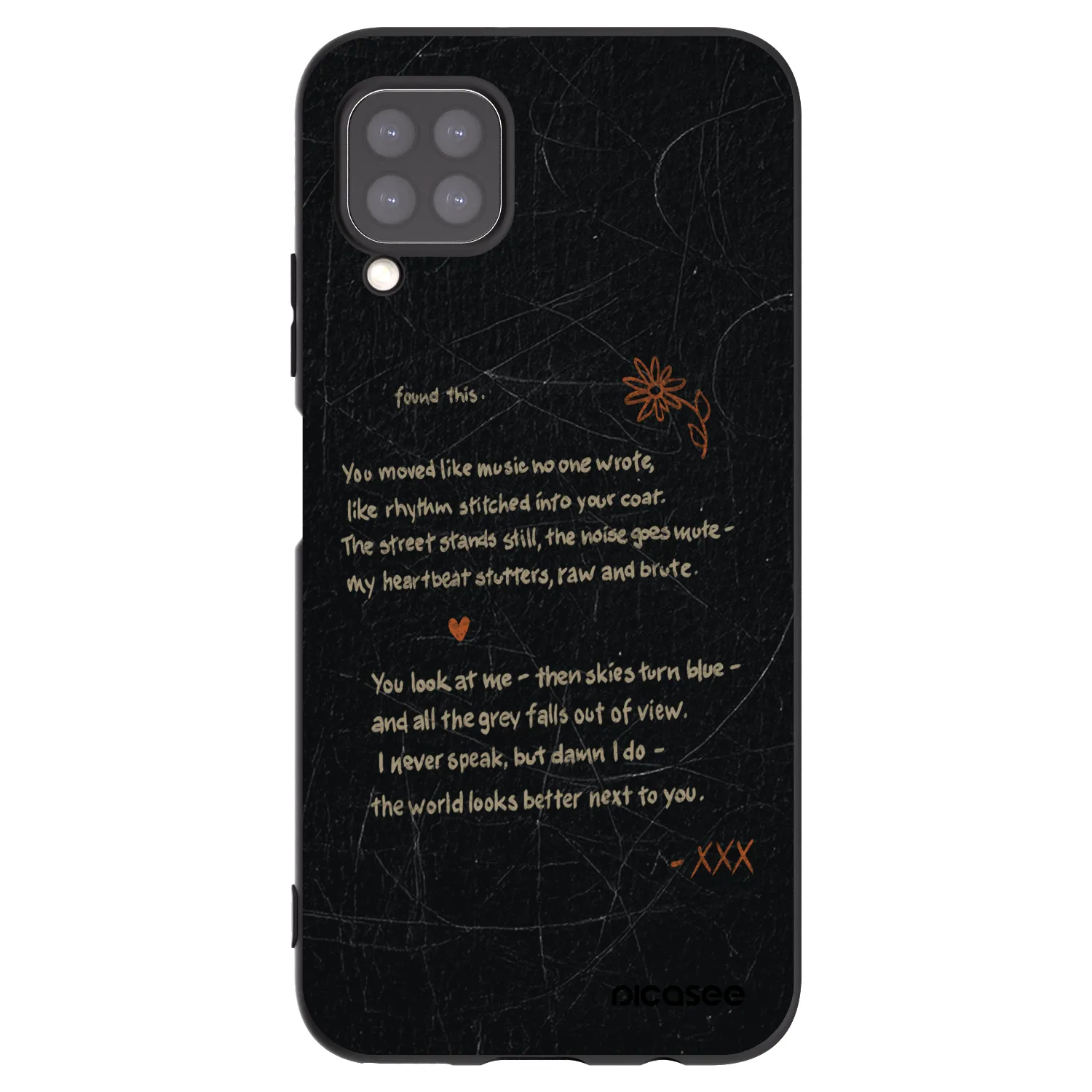 Picasee fekete szilikon tok az alábbi mobiltelefonokra Huawei P40 Lite - POET